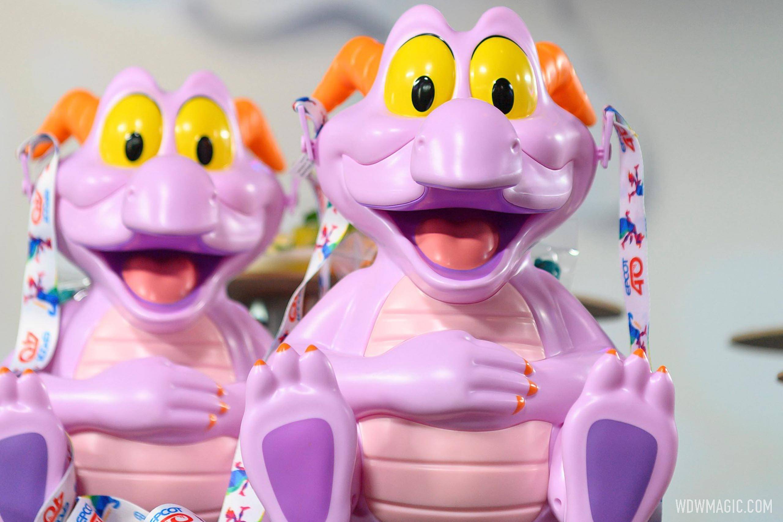 Figment popcorn bucket sales reach capacity on the opening day of the EPCOT International Festival of the Arts