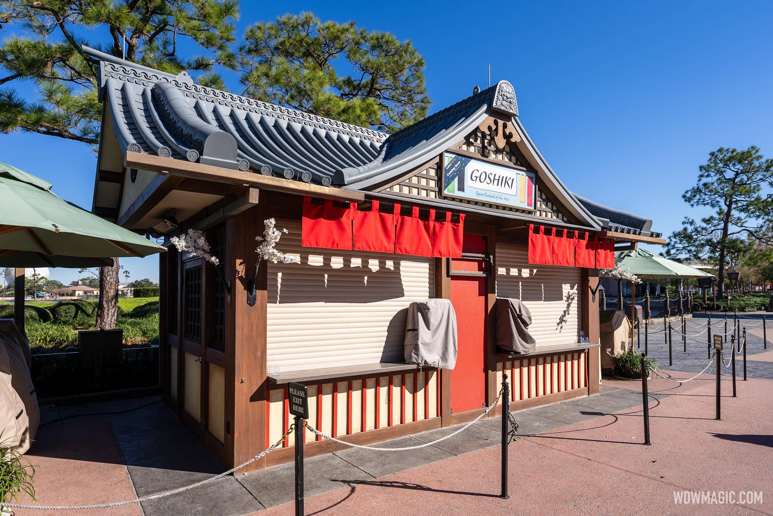 2025 EPCOT International Festival of the Arts Food Studio Kiosk Preparations