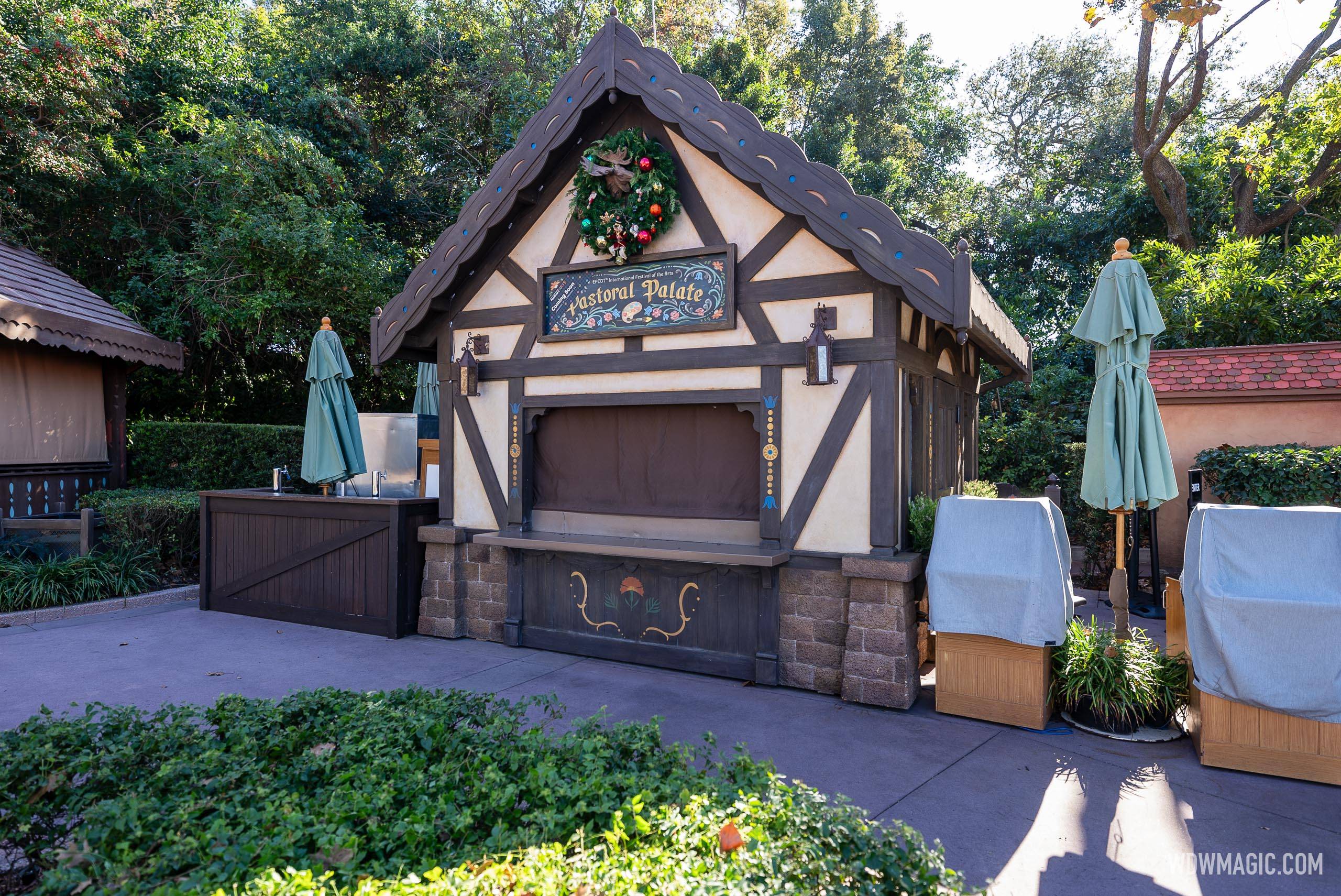 2025 EPCOT International Festival of the Arts Food Studio Kiosk Preparations