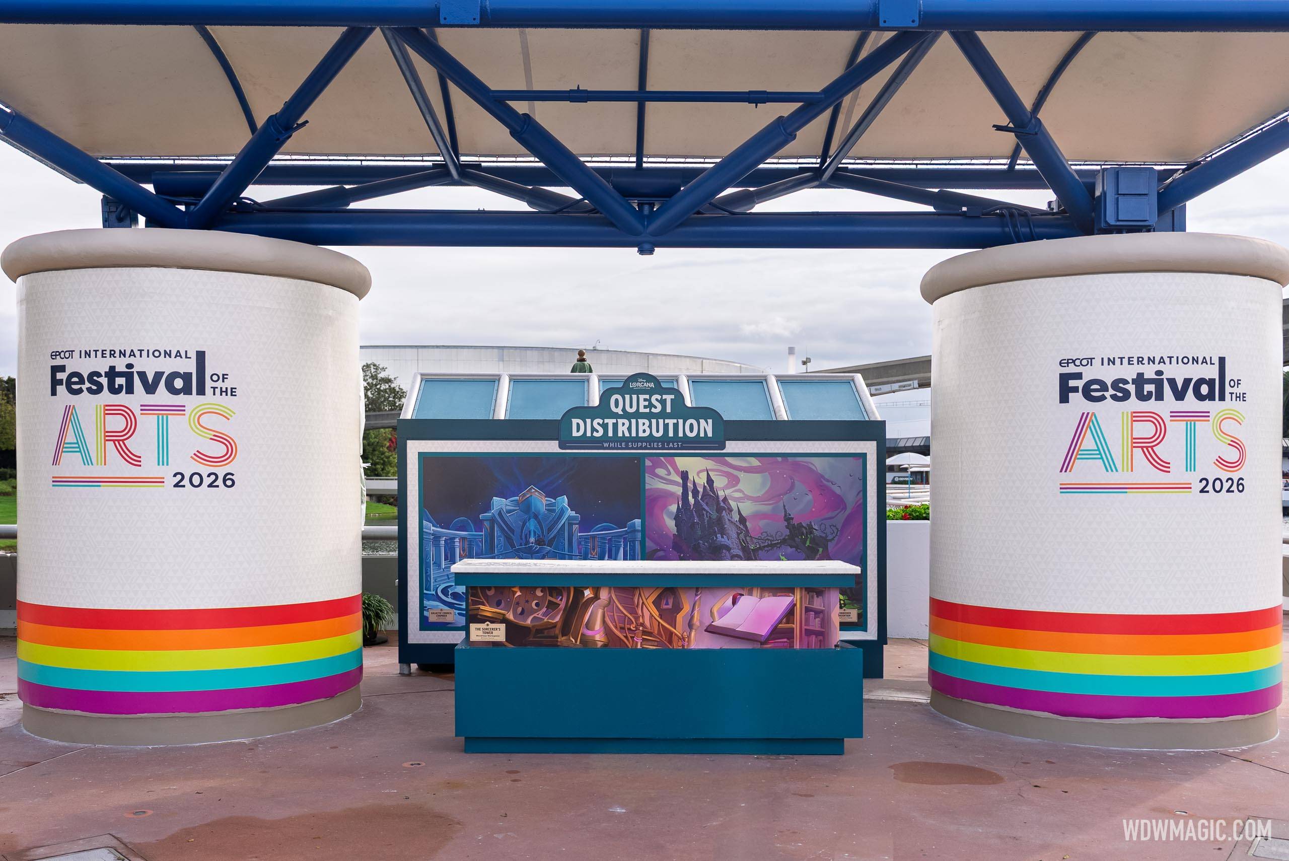 Disney Lorcana Quest Distribution at EPCOT