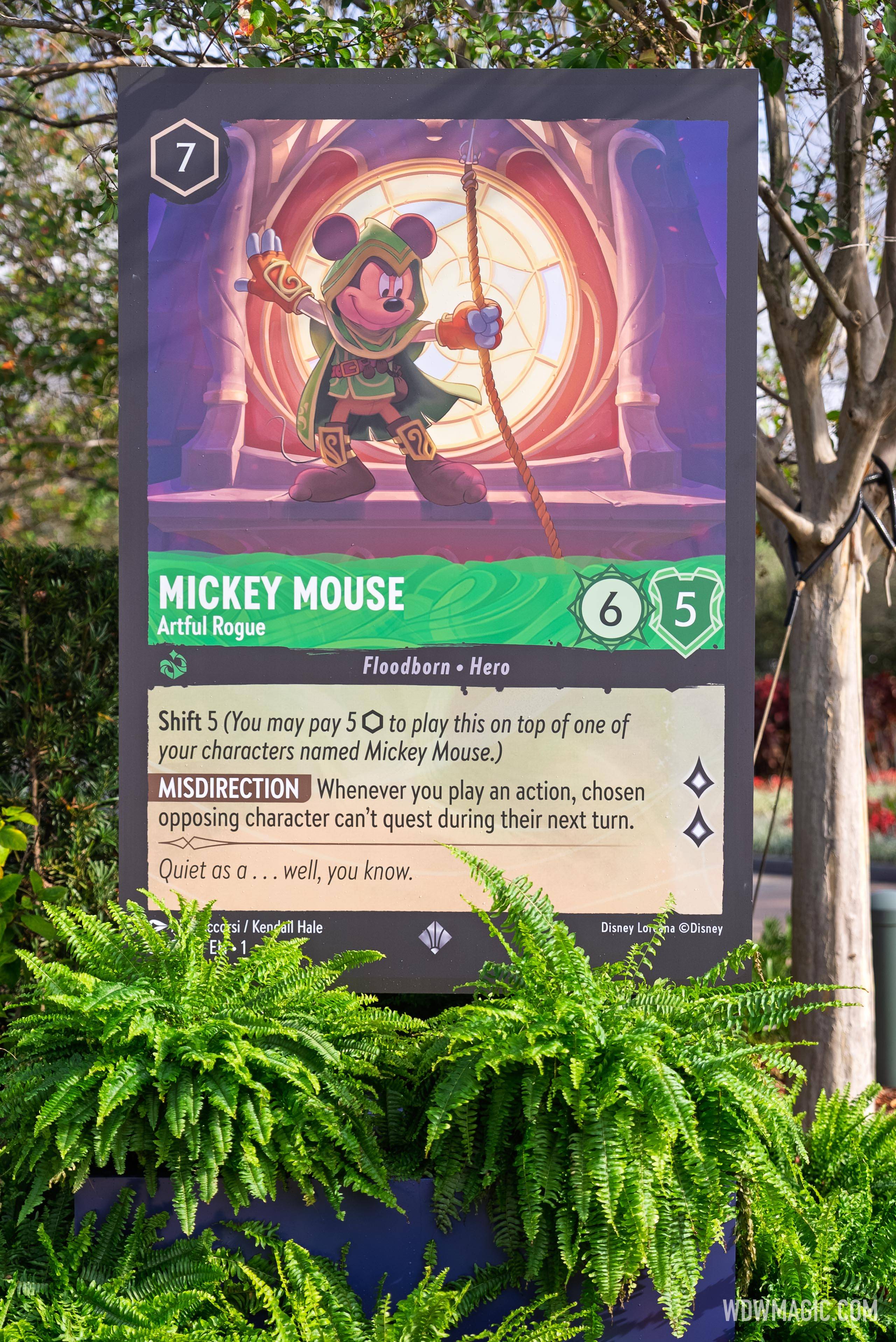 Mickey Mouse in World Celebration Gardens