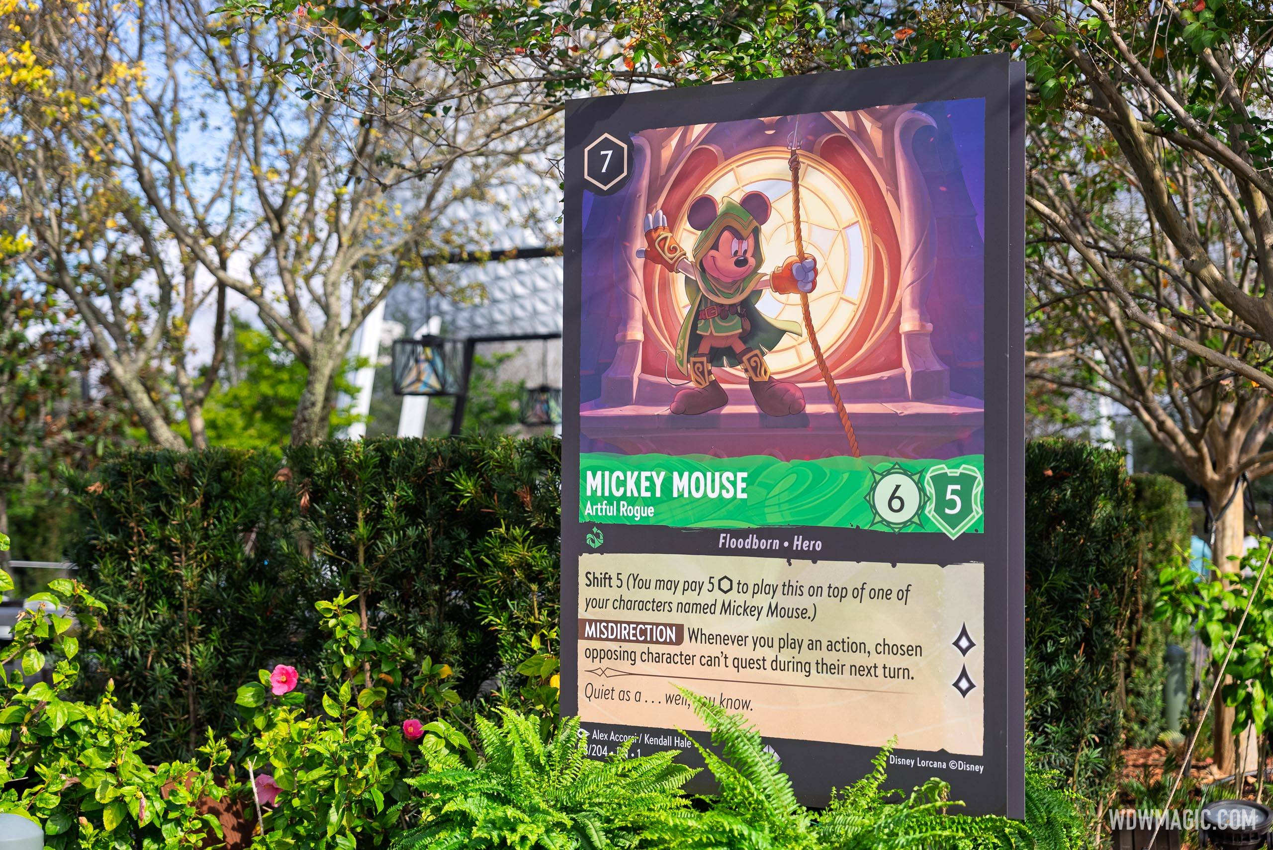 Mickey Mouse in World Celebration Gardens