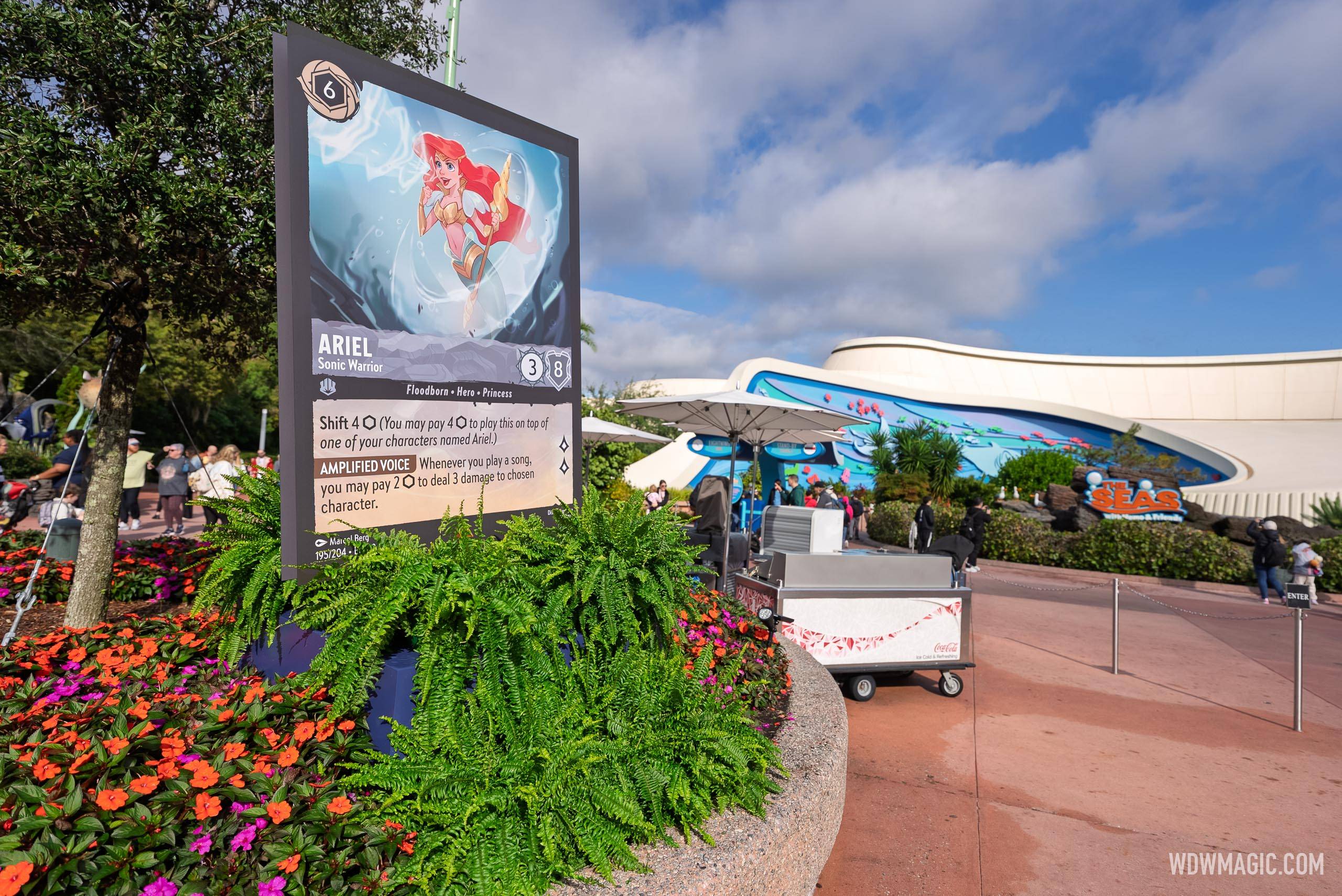 Ariel Near Seas with Nemo and Friends