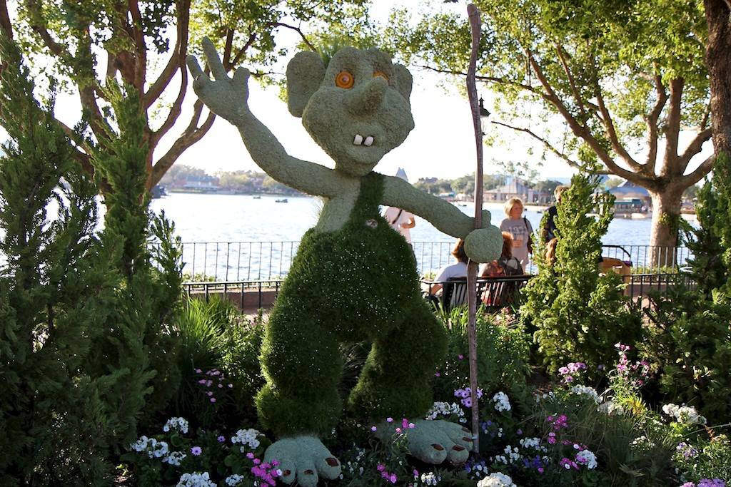 Troll topiary in Norway