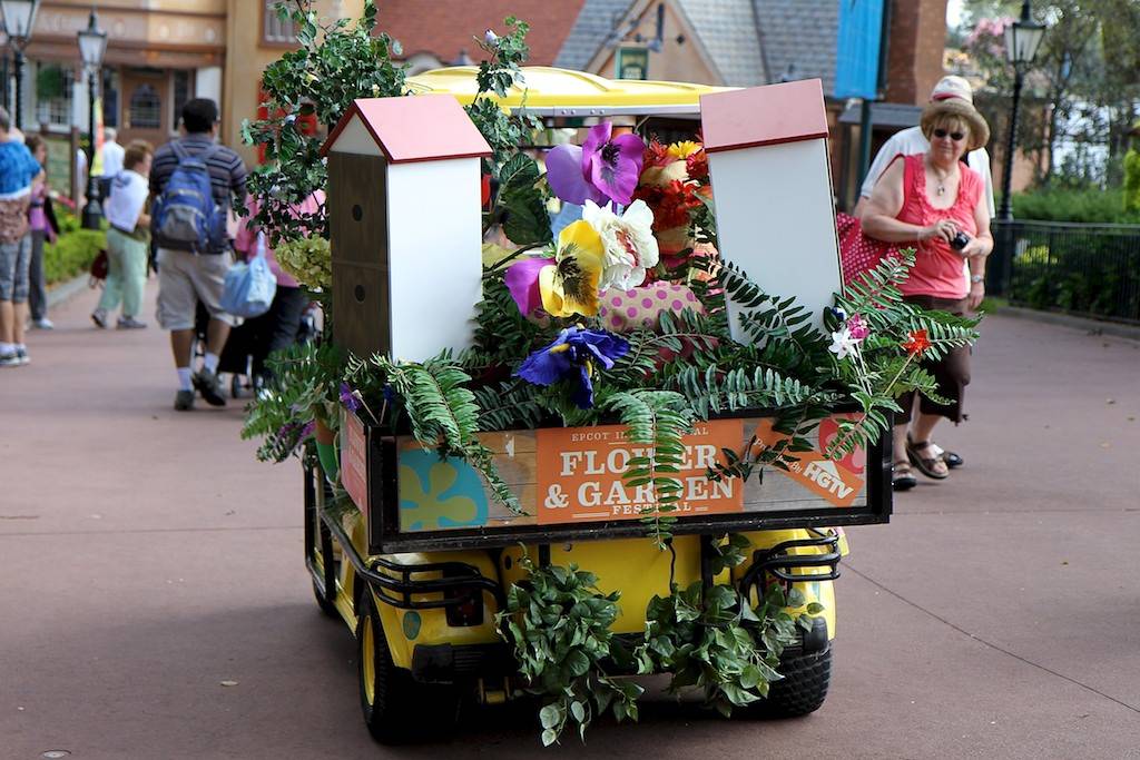 2011 Epcot International Flower and Garden Festival opening day tour
