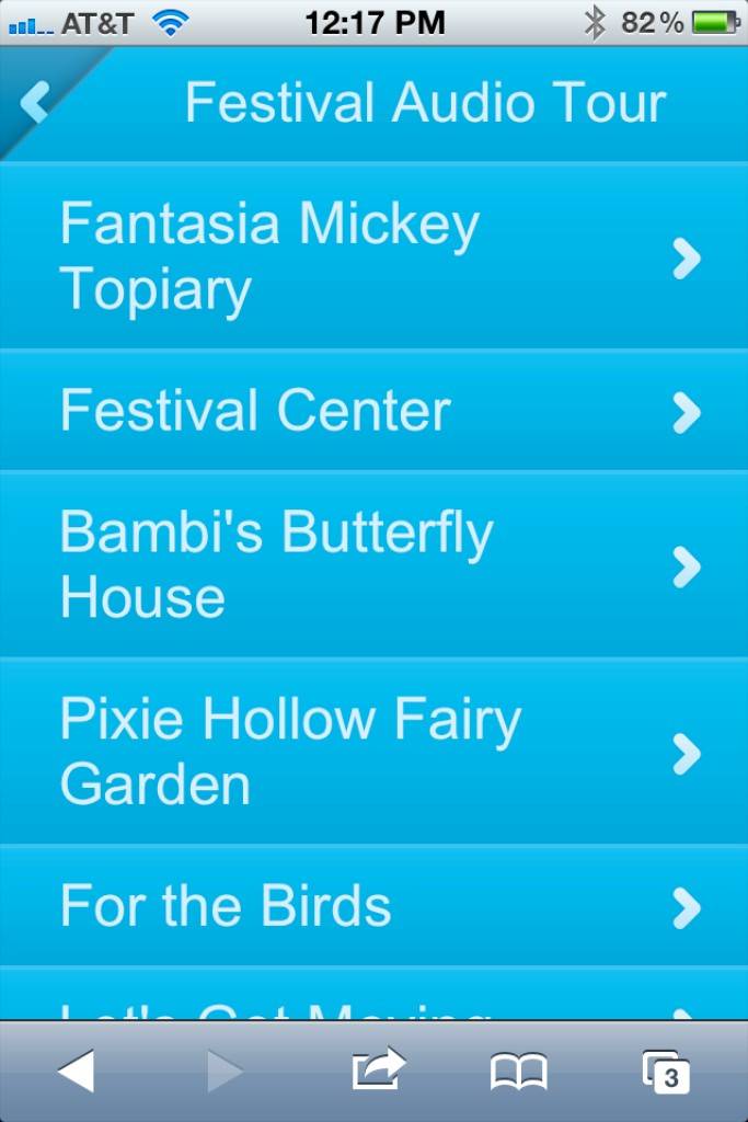 Mobile web app part of this year's Flower and Garden Festival
