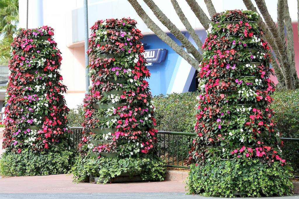 Flower Towers in Future World