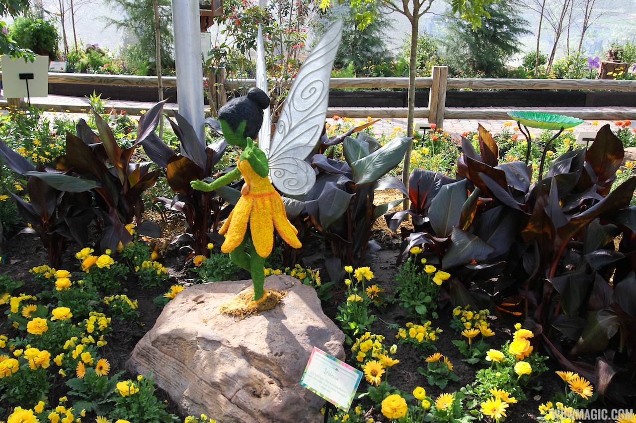 2013 Epcot Flower and Garden Festival - Inside Tinker Bell's Butterfly House