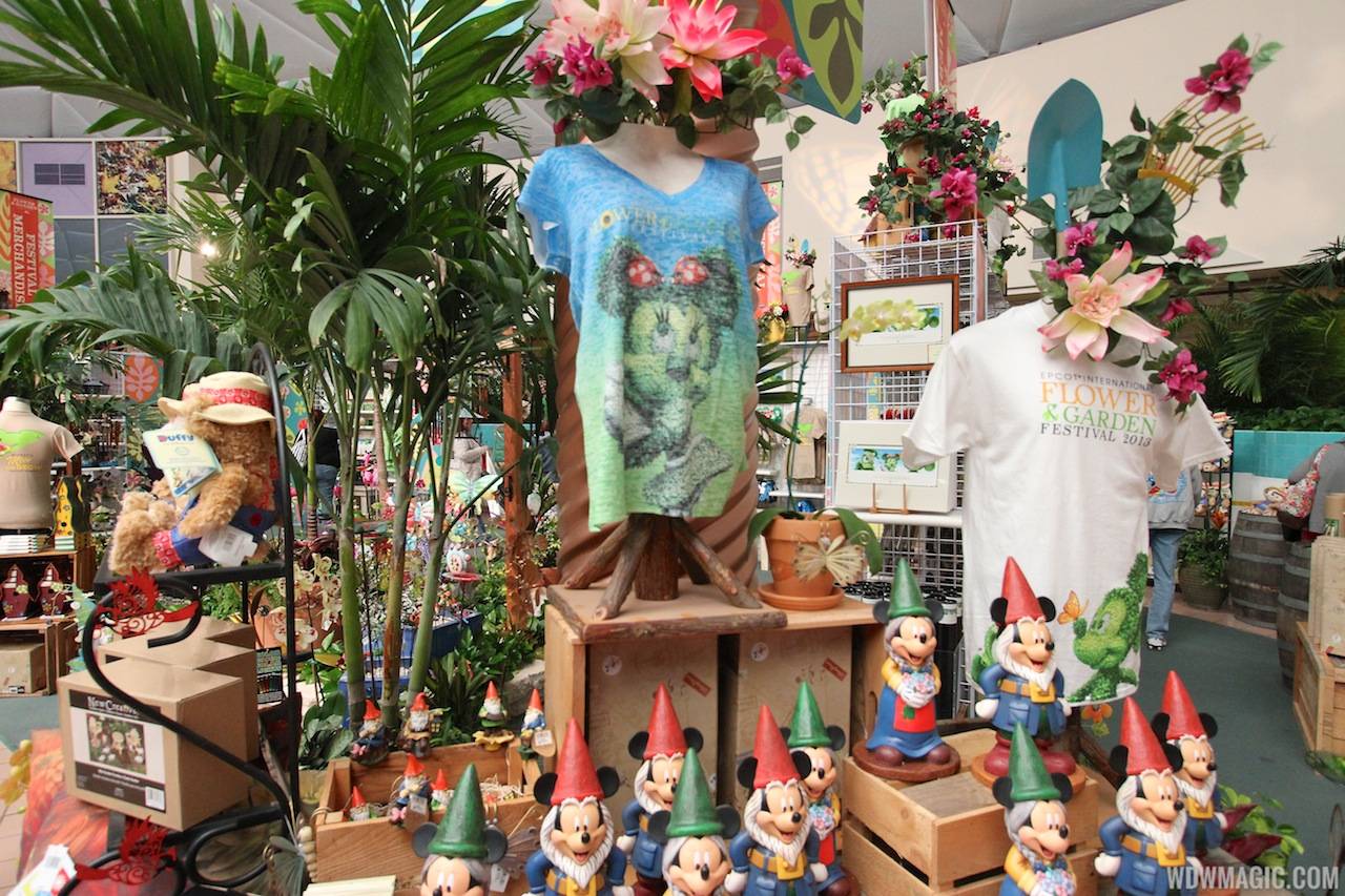 2013 Epcot Flower and Garden Festival - Festival merchandise