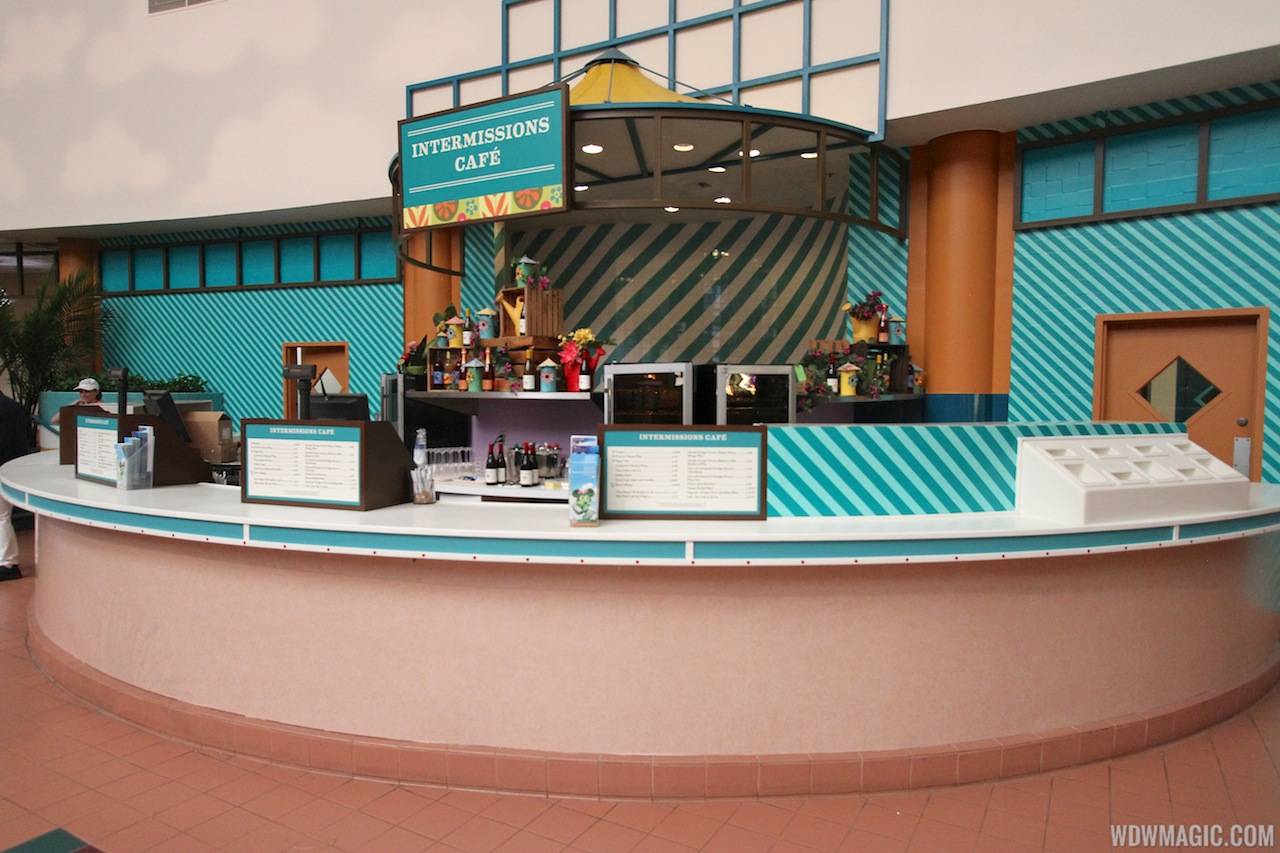 2013 Epcot Flower and Garden Festival - Inside the Festival Center, the Intermissions Cafe