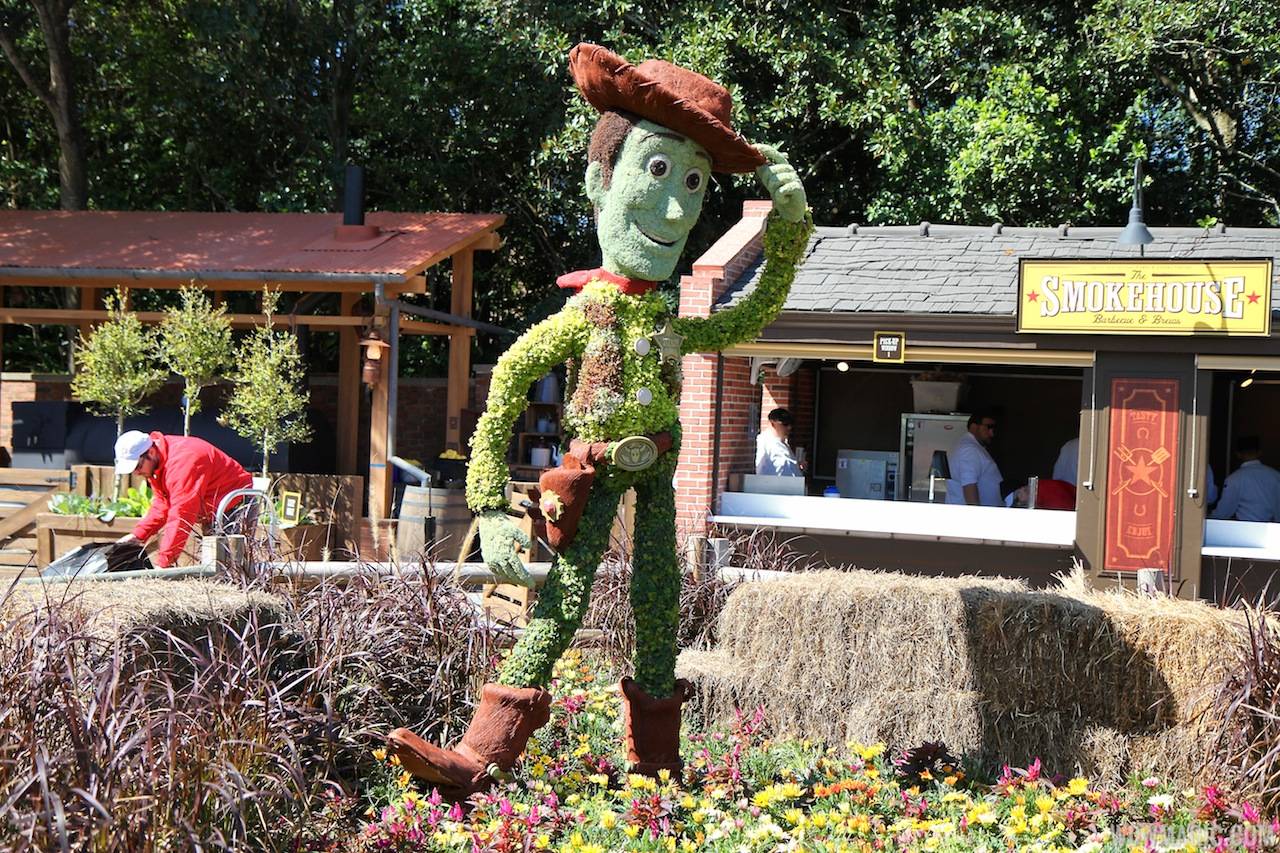 2013 Epcot Flower and Garden Festival - Woody topiary