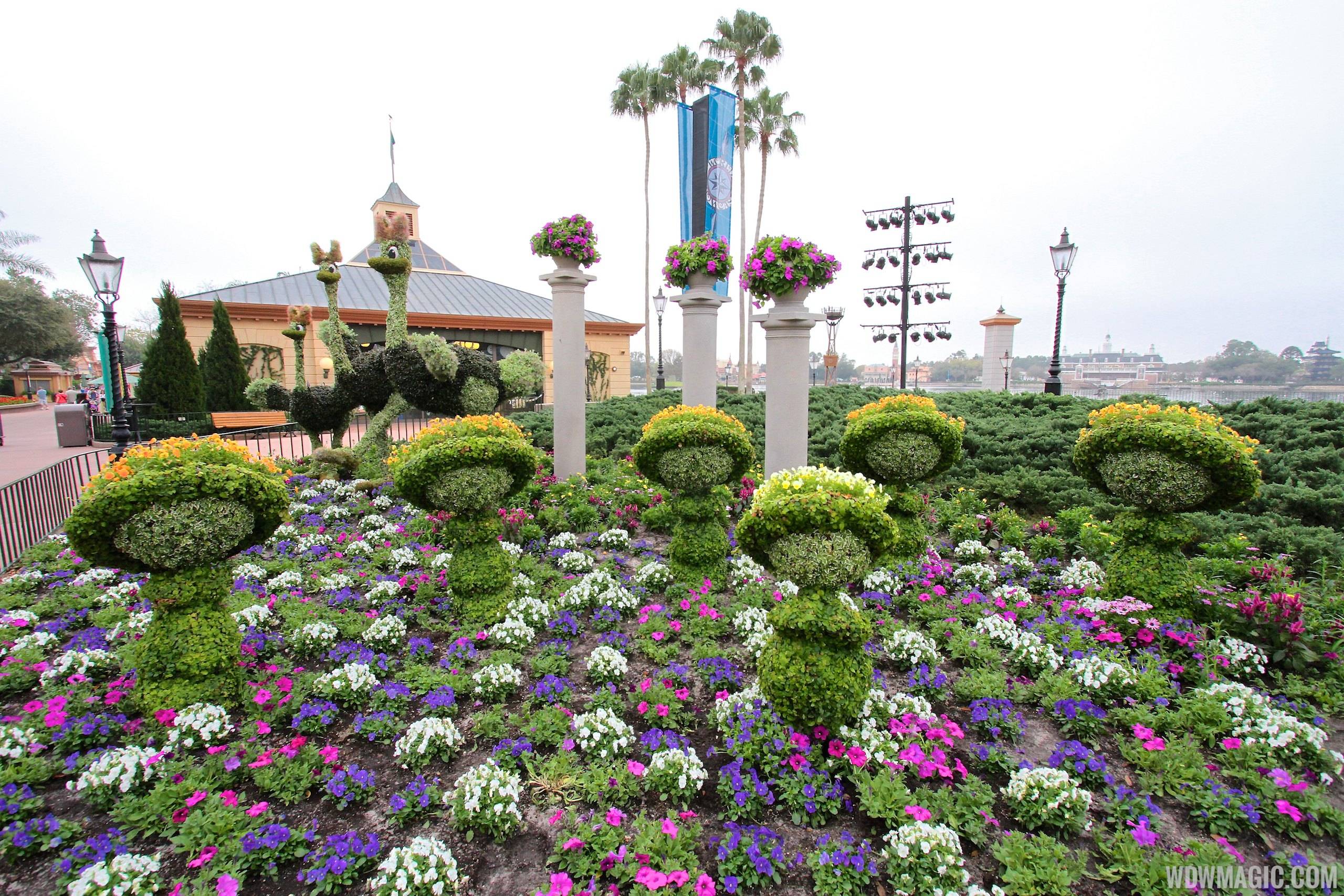 2014 Epcot Flower and Garden Festival - Fantasia topiary