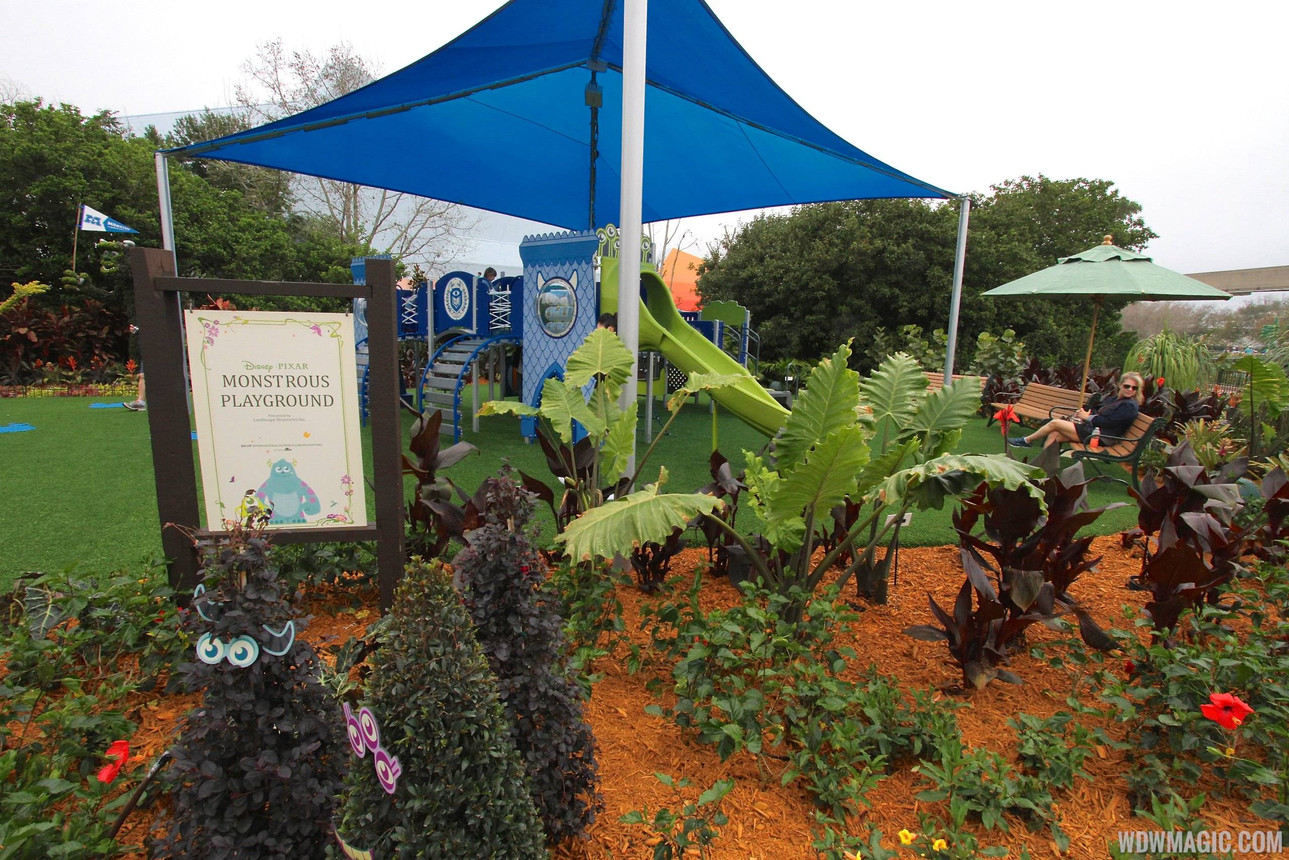 2014 Epcot Flower and Garden Festival - Monstrous Playground
