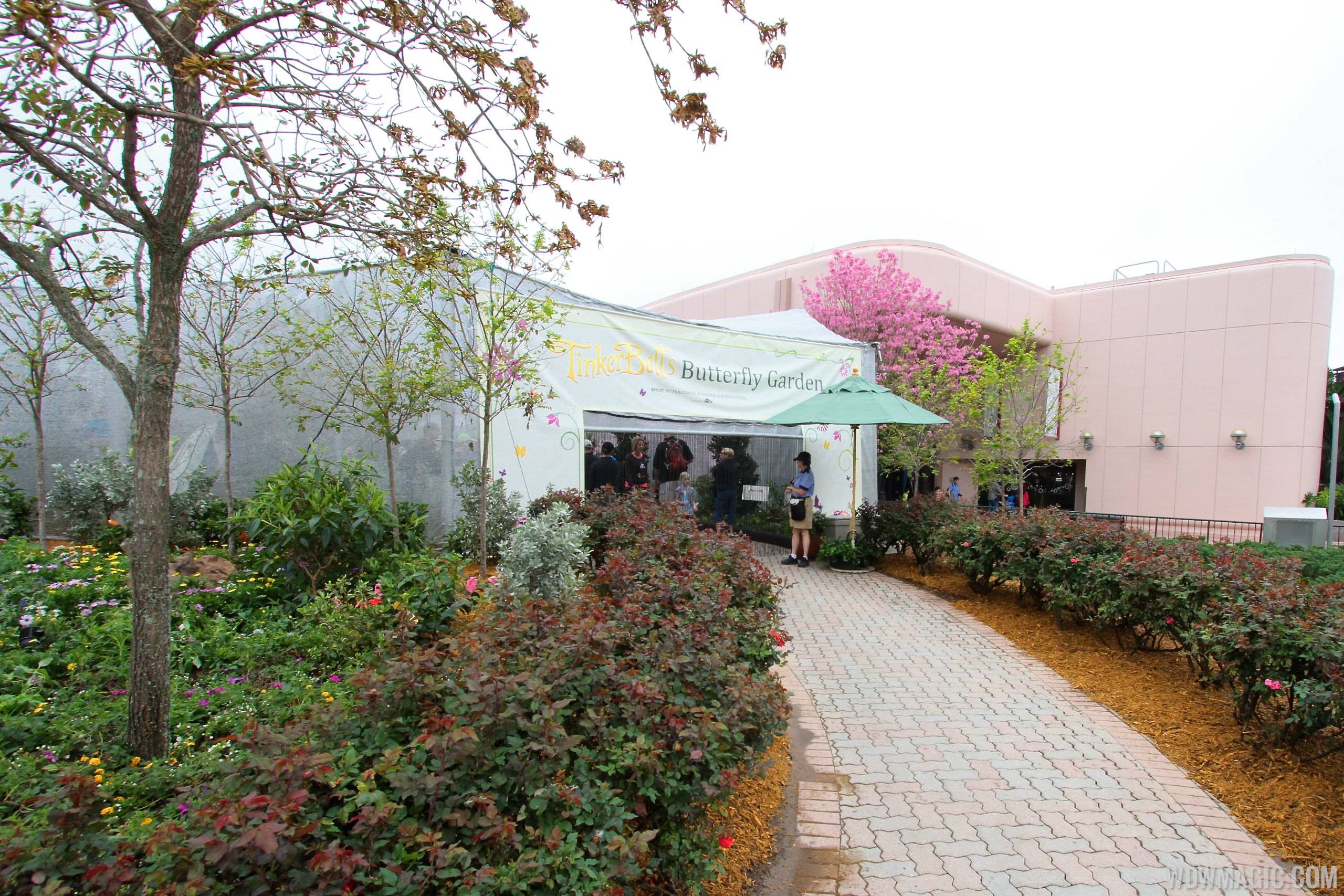 2014 Epcot Flower and Garden Festival - Tinker Bell's Butterfly Garden