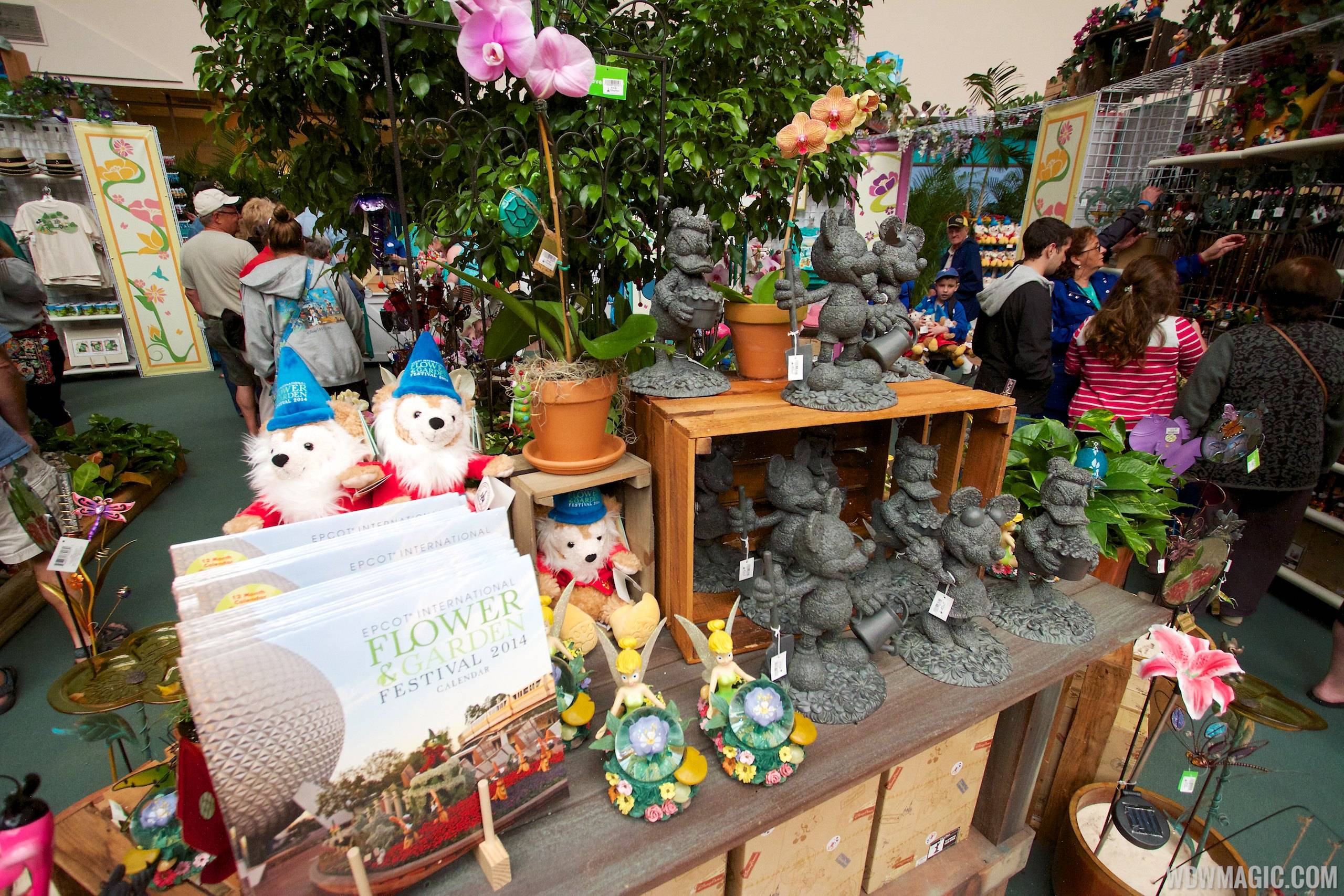 2014 Epcot Flower and Garden Festival - Festival Center merchandise