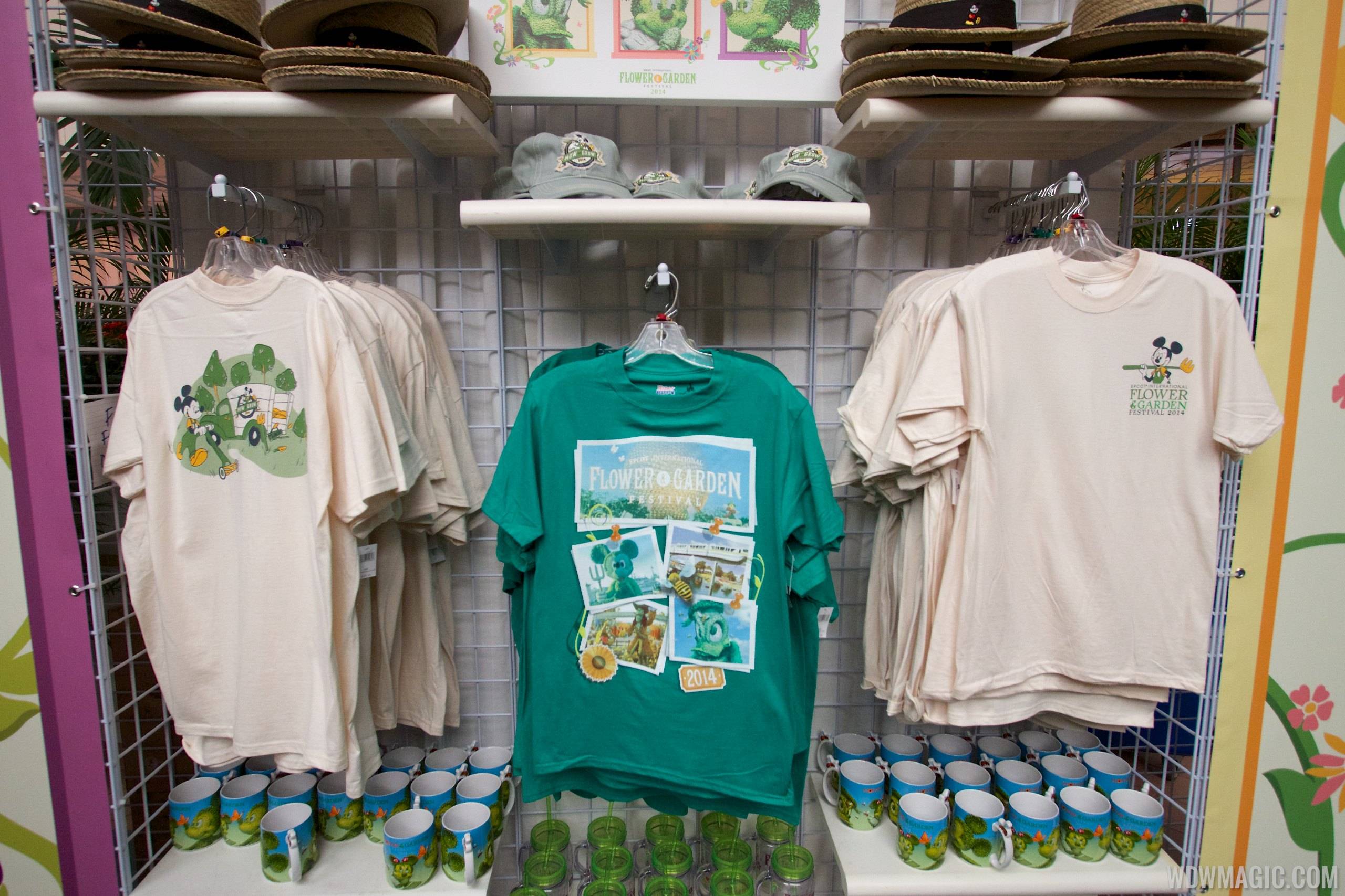 2014 Epcot Flower and Garden Festival - Festival Center merchandise