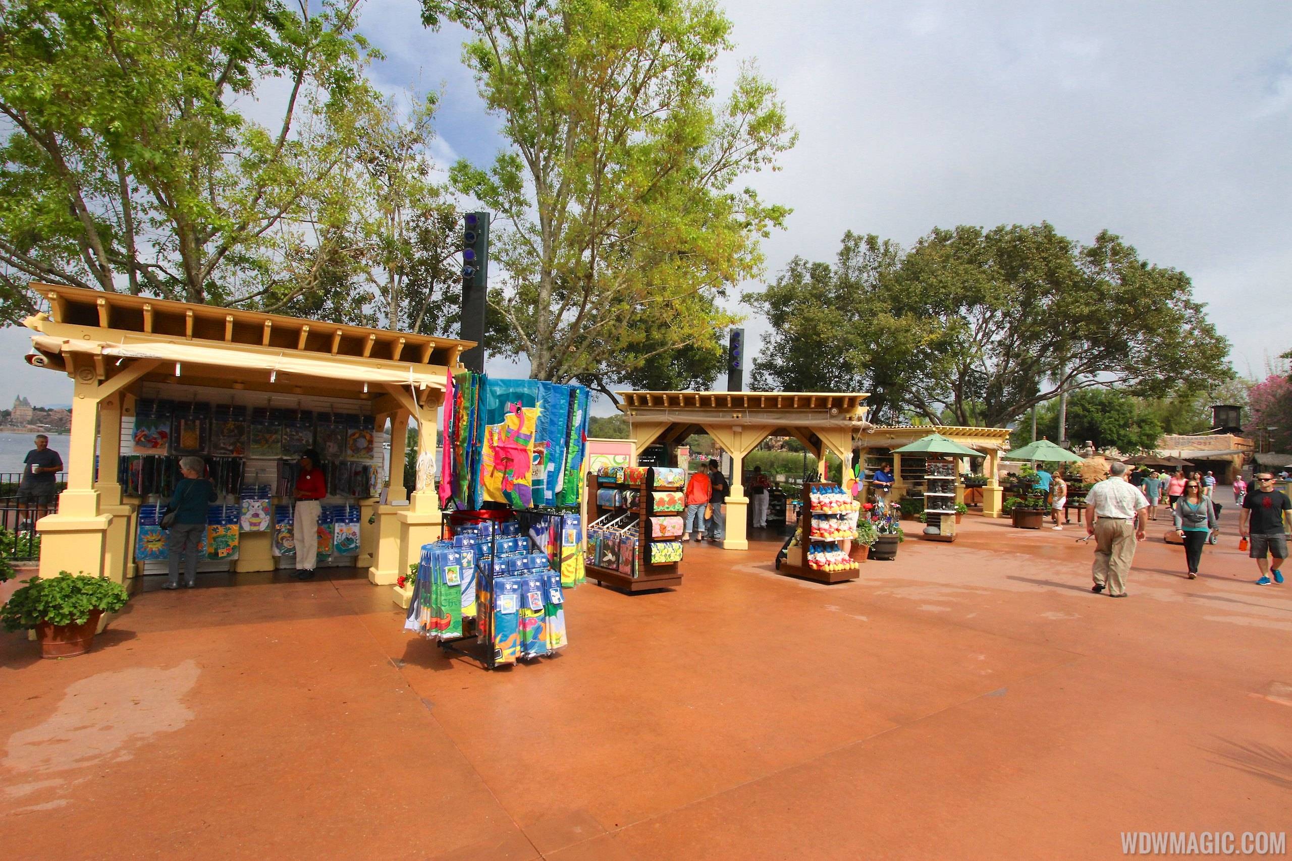 2014 Epcot Flower and Garden Festival - World Showcase Plaza vendors