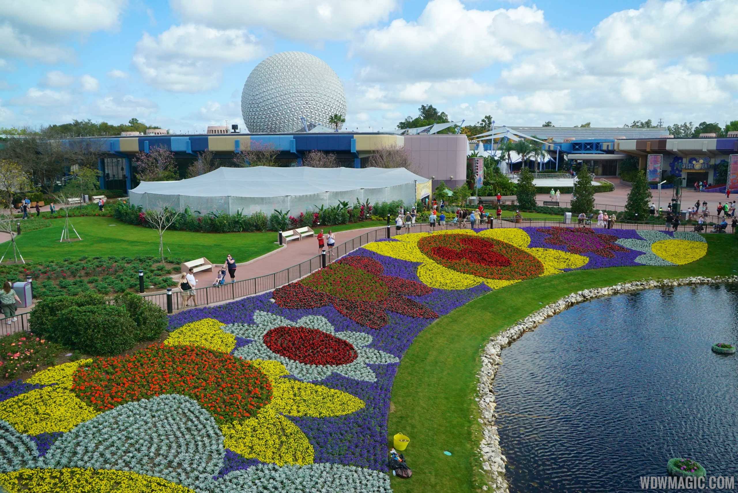 2015 Epcot International Flower and Garden Festival opening day tour