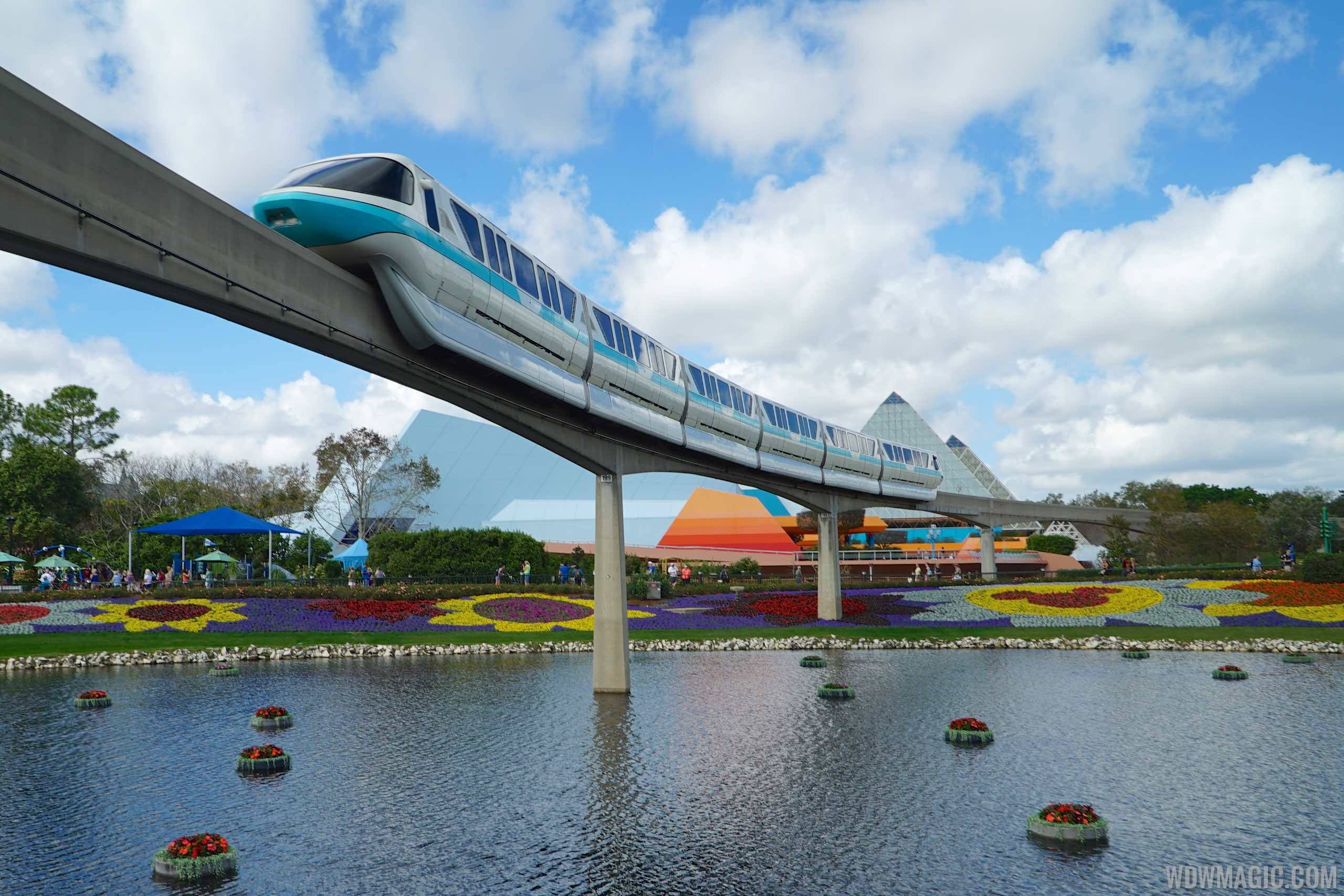 2015 Epcot Flower and Garden Festival - Monorail