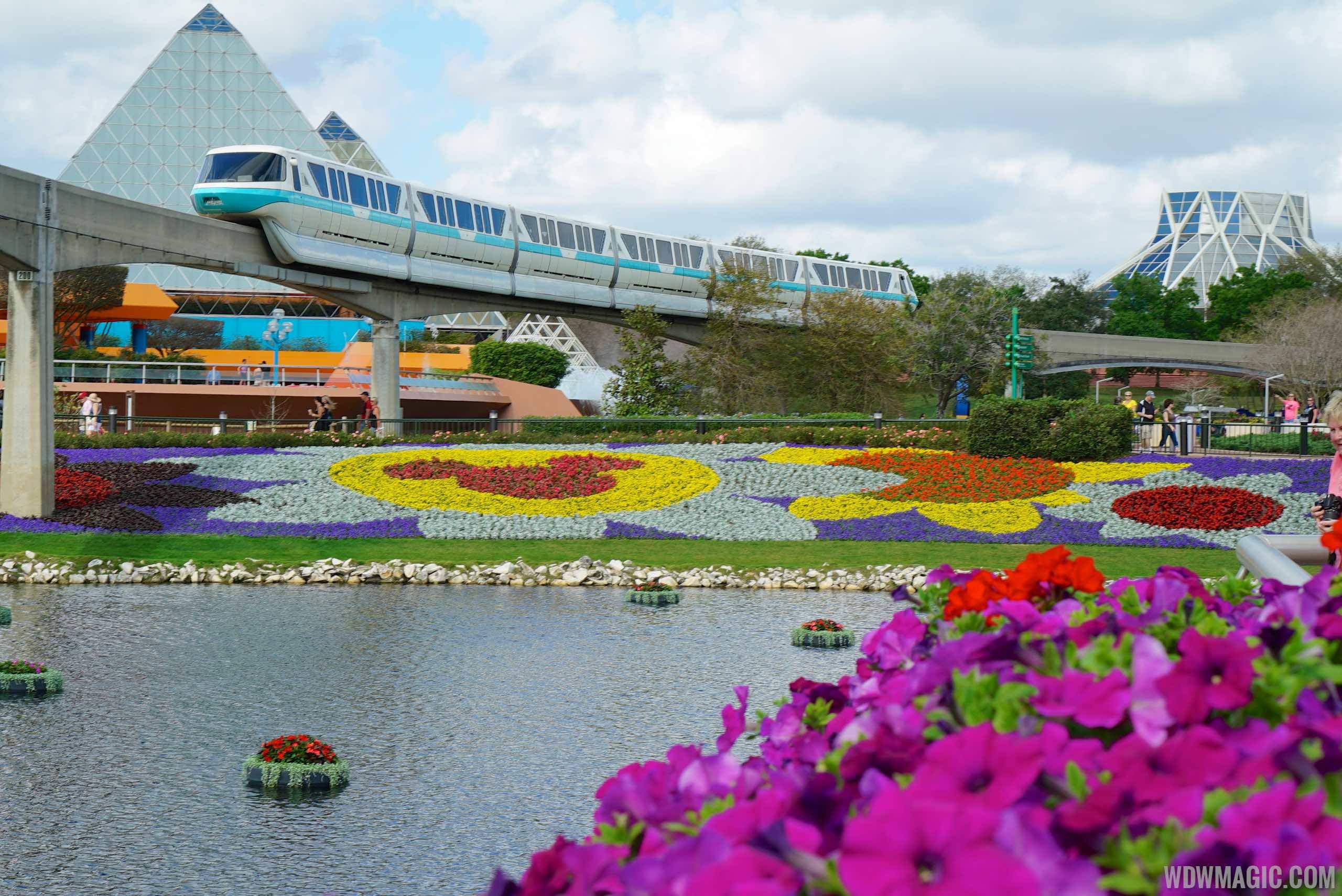 Monorail at the Flower and Garden Festival