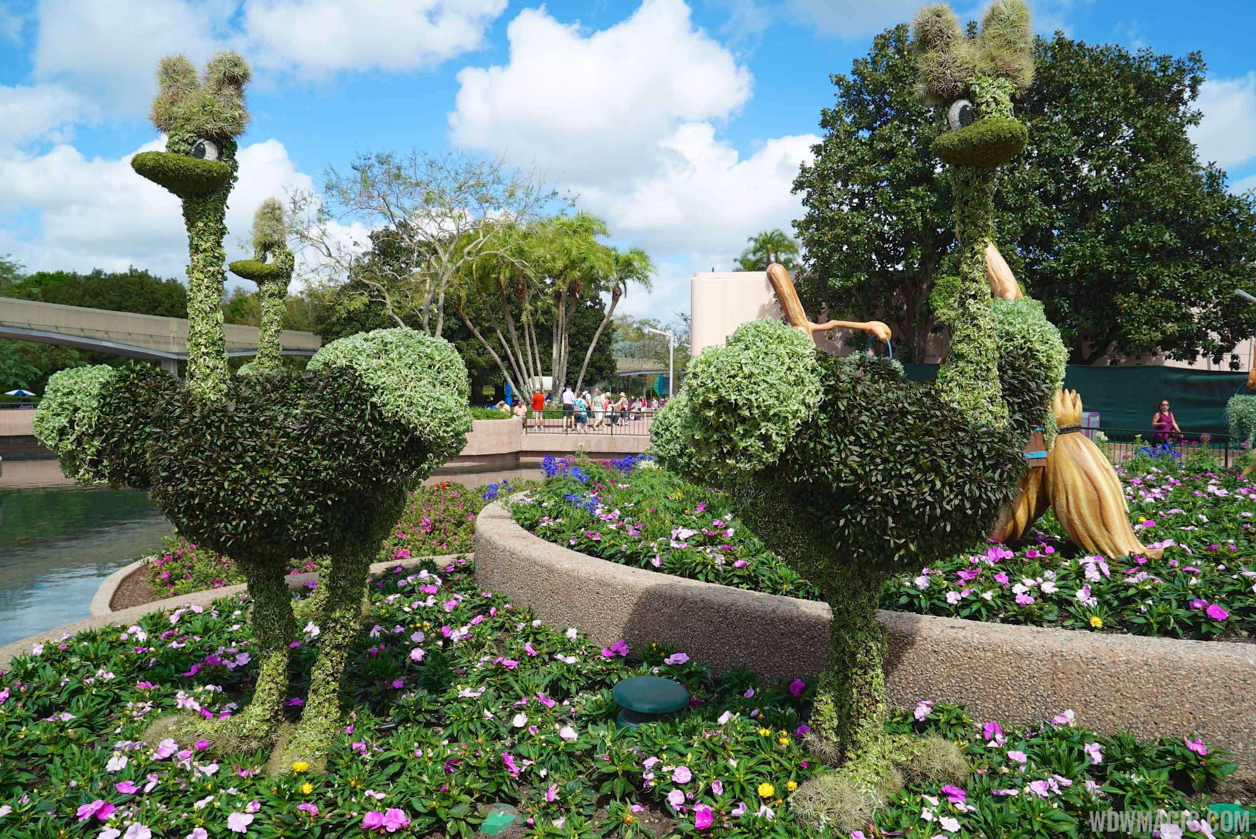 2015 Epcot Flower and Garden Festival - Fantasia topiary