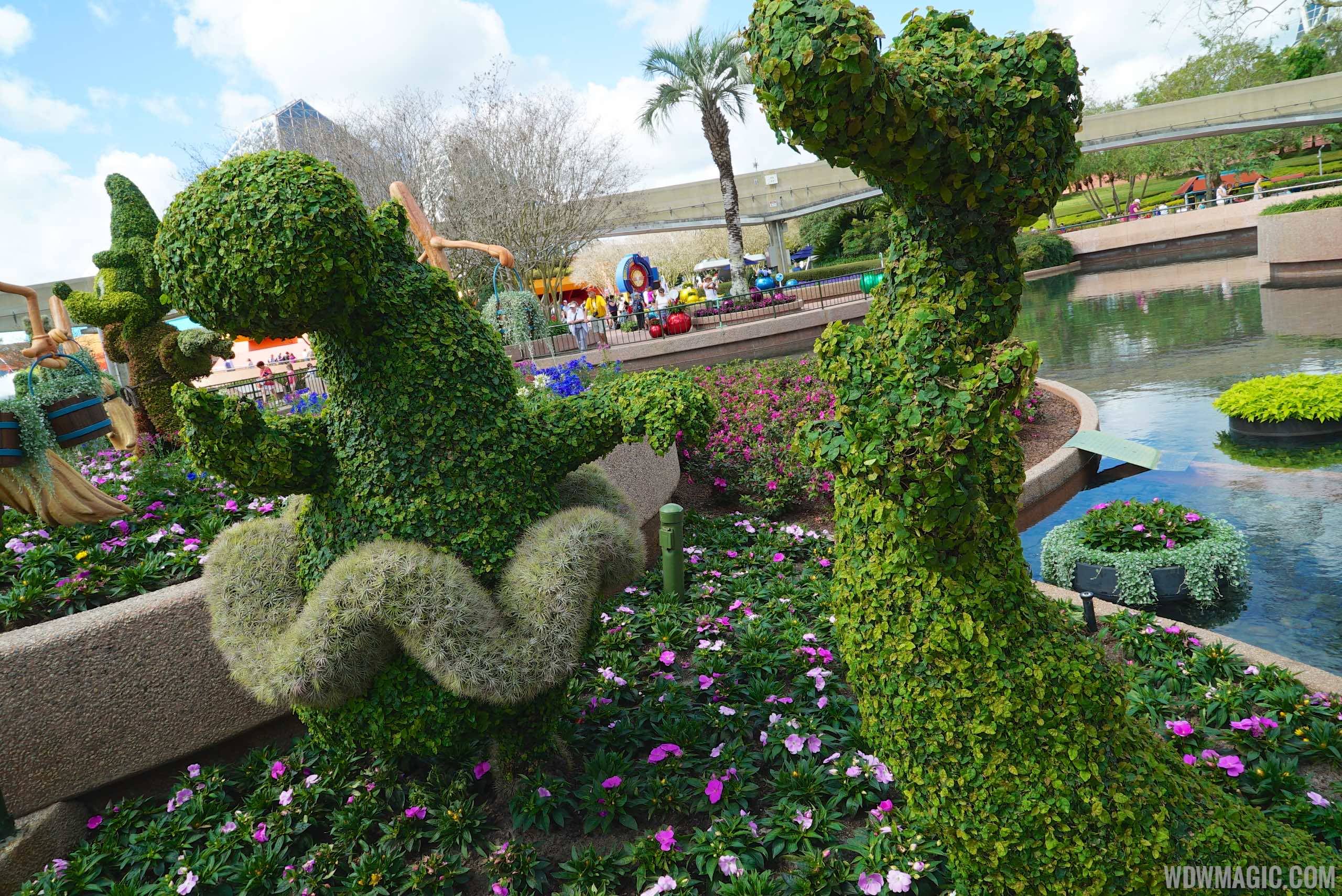 2015 Epcot Flower and Garden Festival - Fantasia topiary