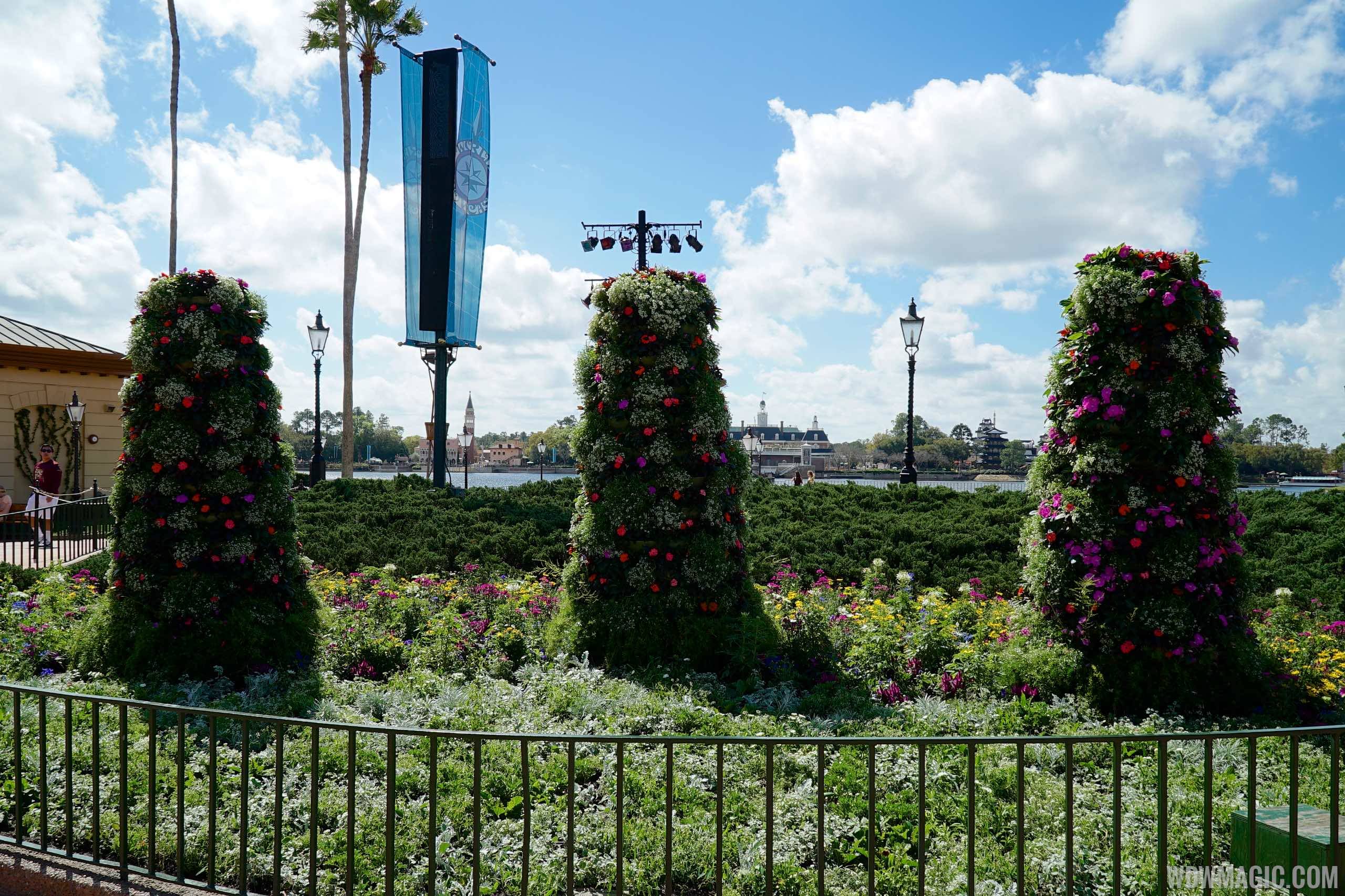 2015 Epcot Flower and Garden Festival - World Showcase Plaza