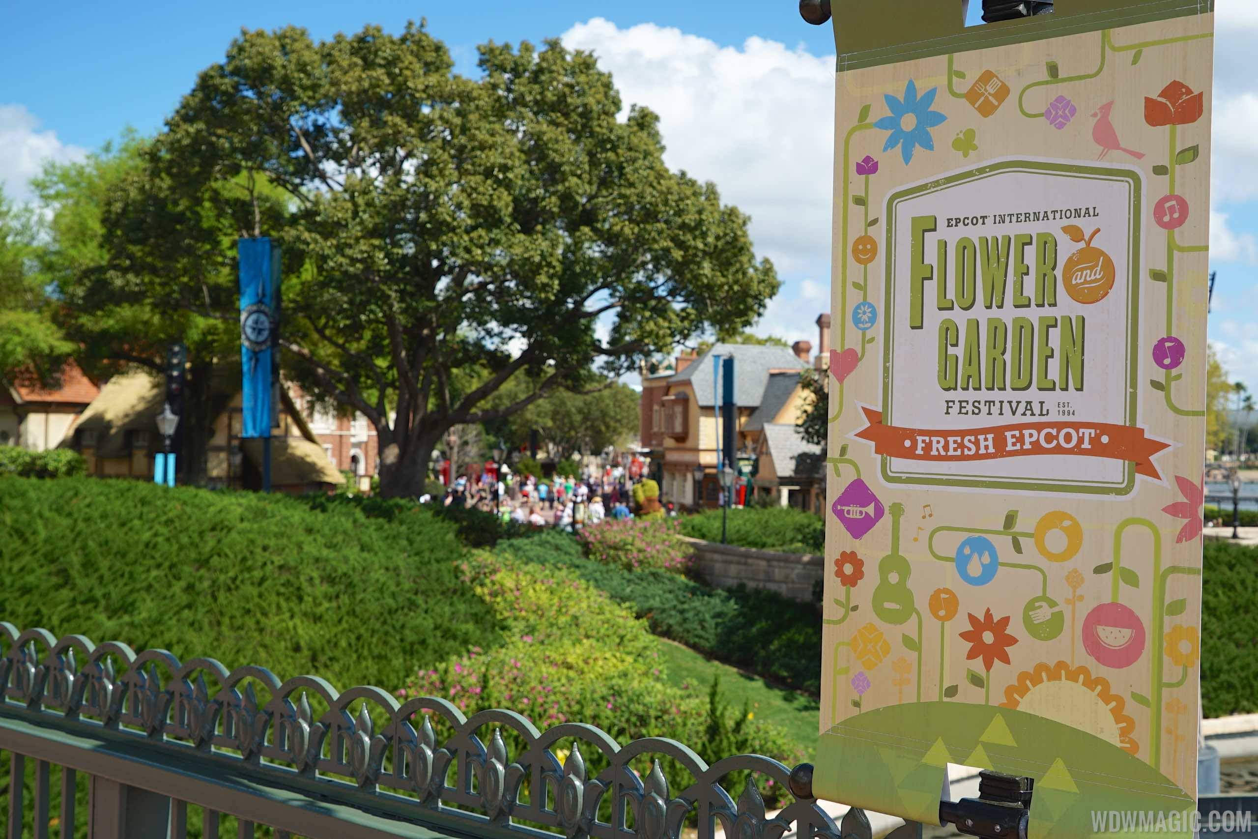 2015 Epcot Flower and Garden Festival - Sign