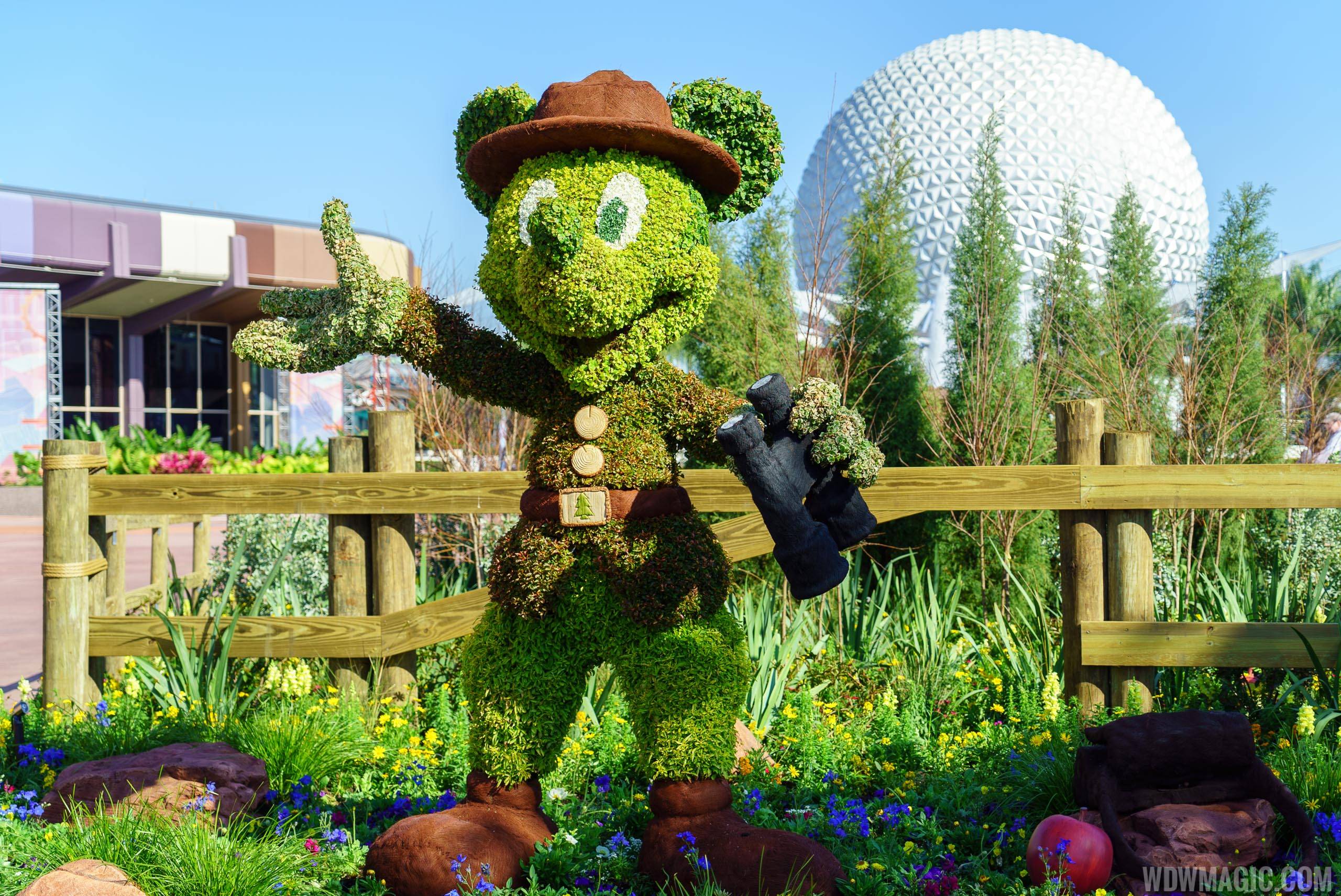 2016 Epcot International Flower and Garden Festival - Ranger Mickey