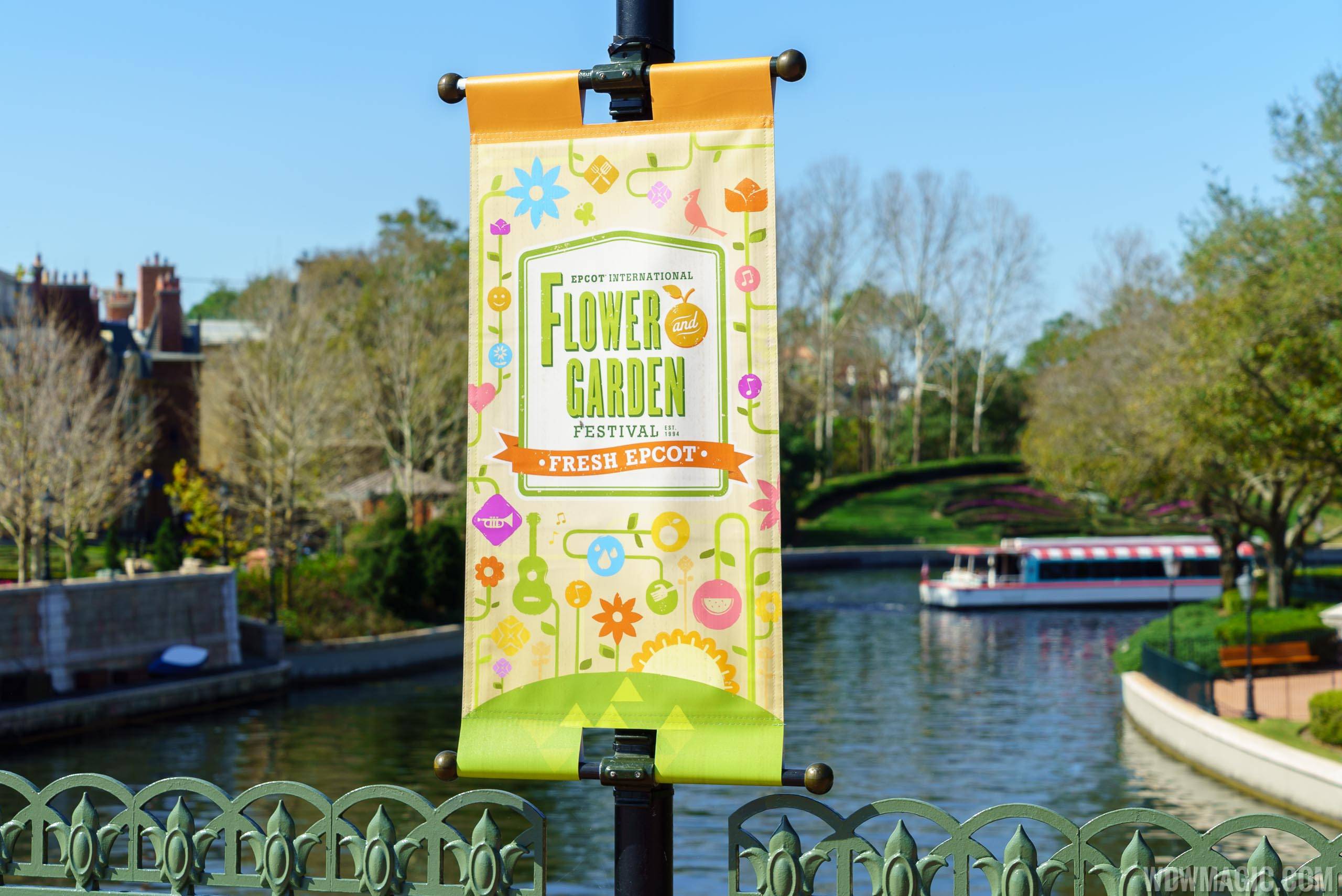 2016 Epcot International Flower and Garden Festival - Banner