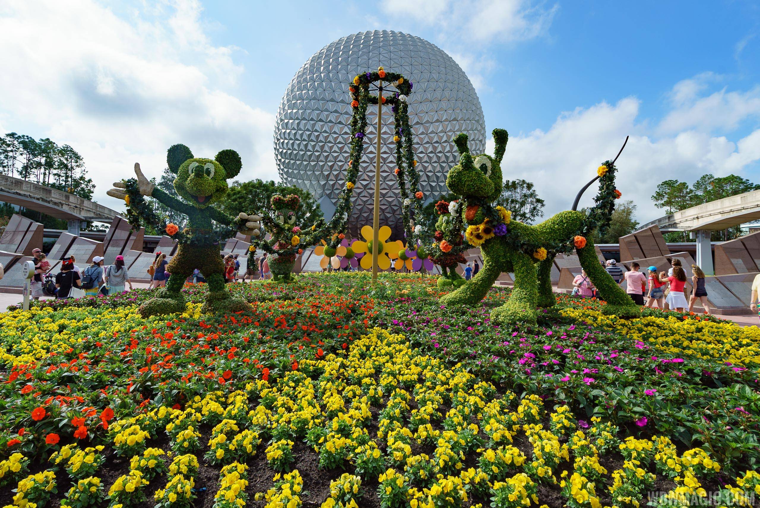 2017 Epcot International Flower and Garden Festival topiary tour