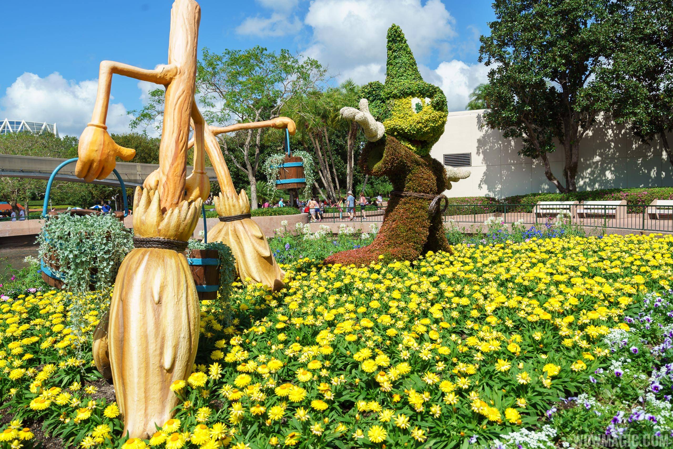 2017 Flower and Garden Festival - Fantasia topiaries in Future World West