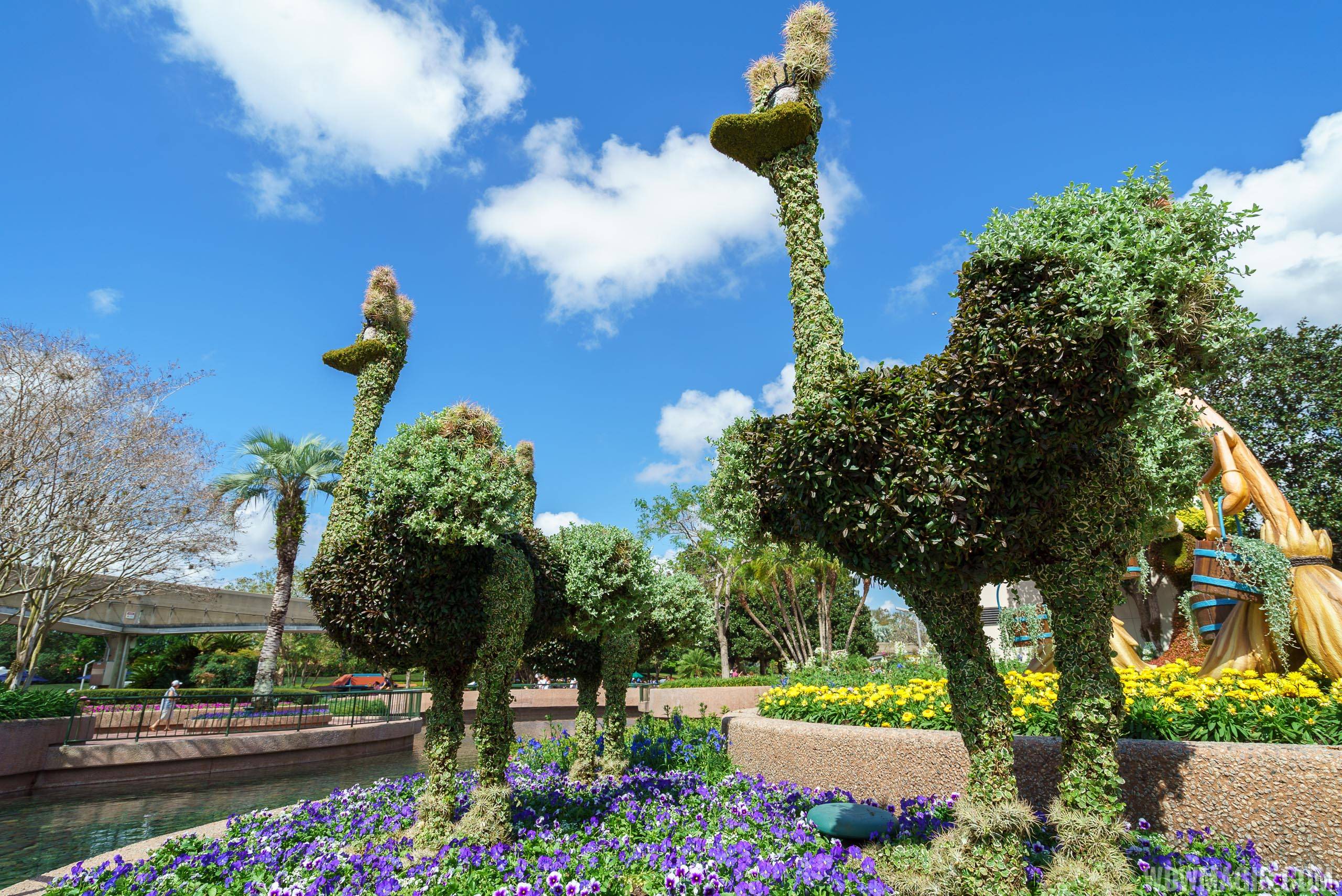 2017 Flower and Garden Festival - Fantasia topiaries in Future World West