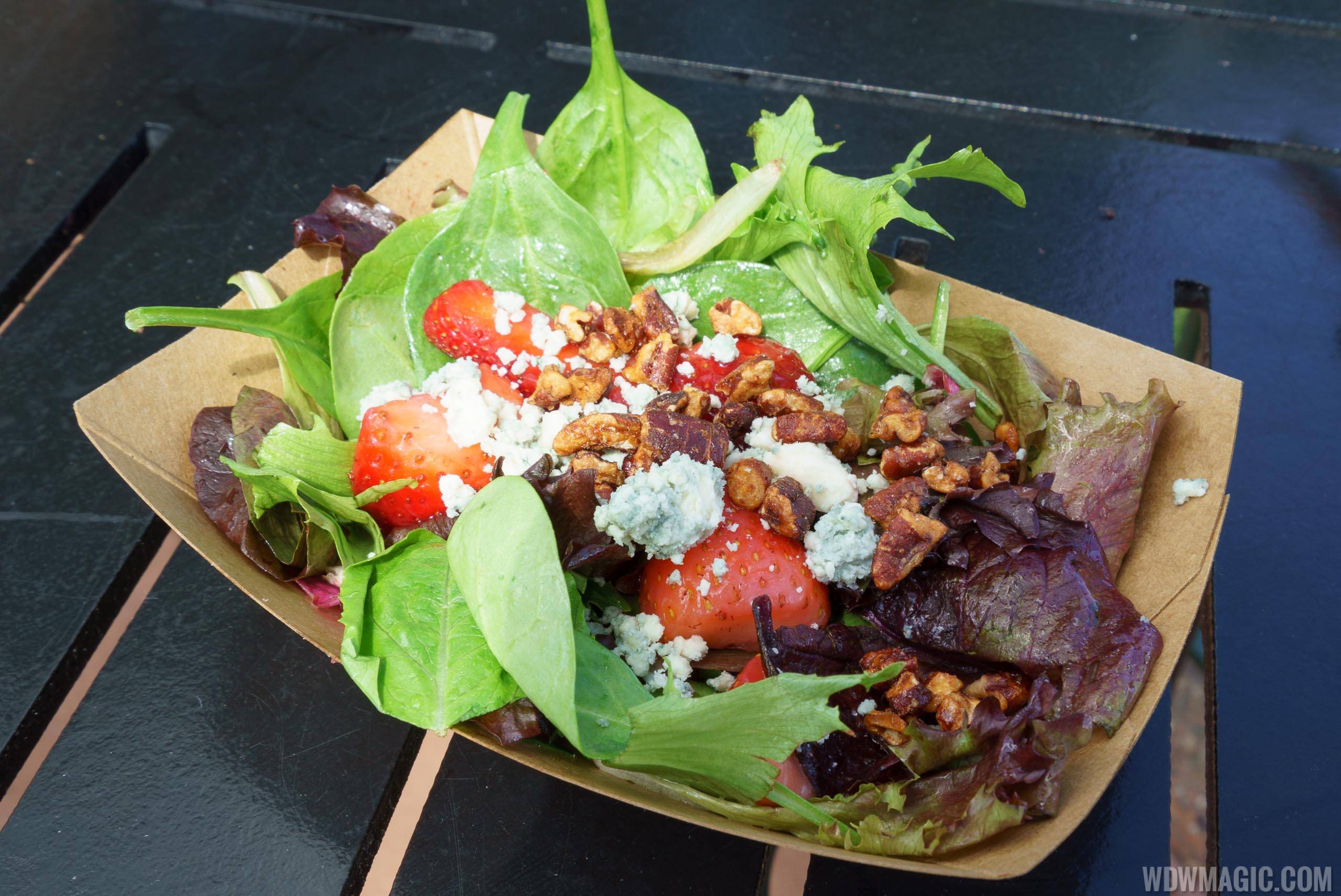 The Berry Basket - Field Greens with Fresh Strawberries, Blue Cheese, Strawberry Vinaigrette and Spiced Pecans
