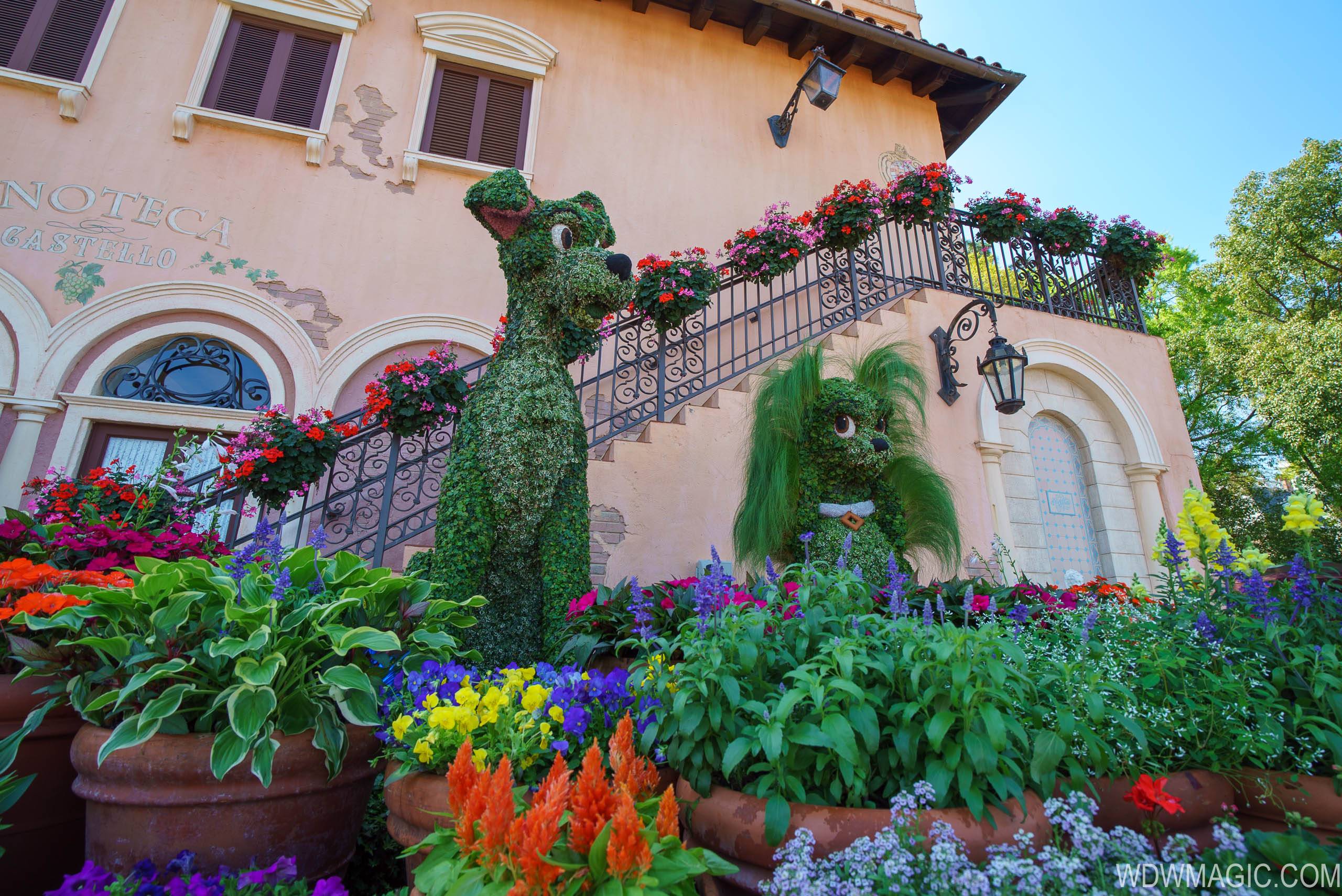 2018 Epcot International Flower and Garden Festival topiary tour