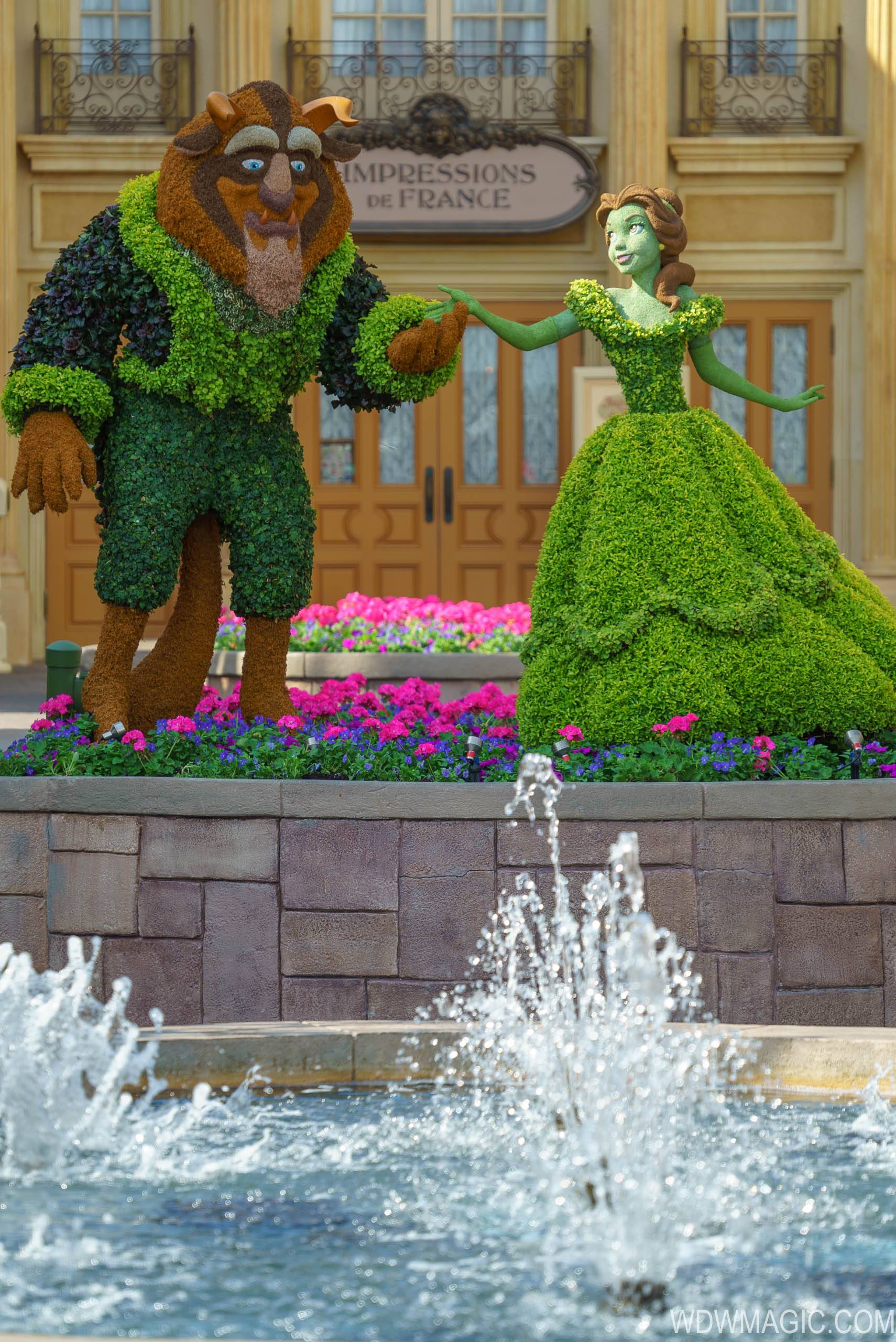 2018 Epcot International Flower and Garden Festival topiary tour