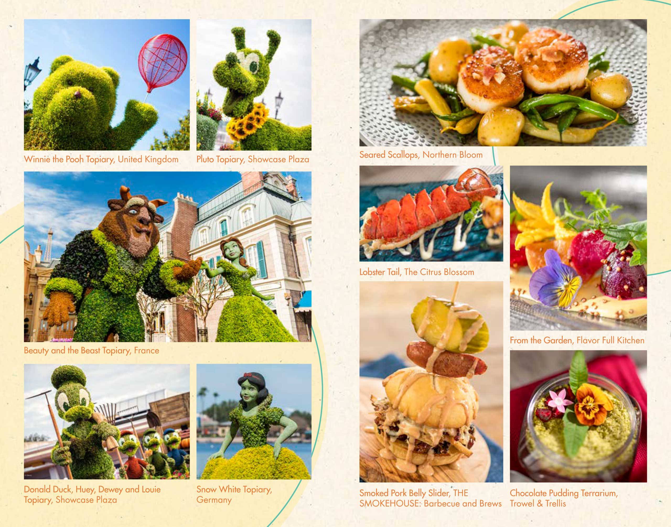 PHOTOS - Times guide and Festival Passport for the 2019 Epcot International Flower and Garden Festival