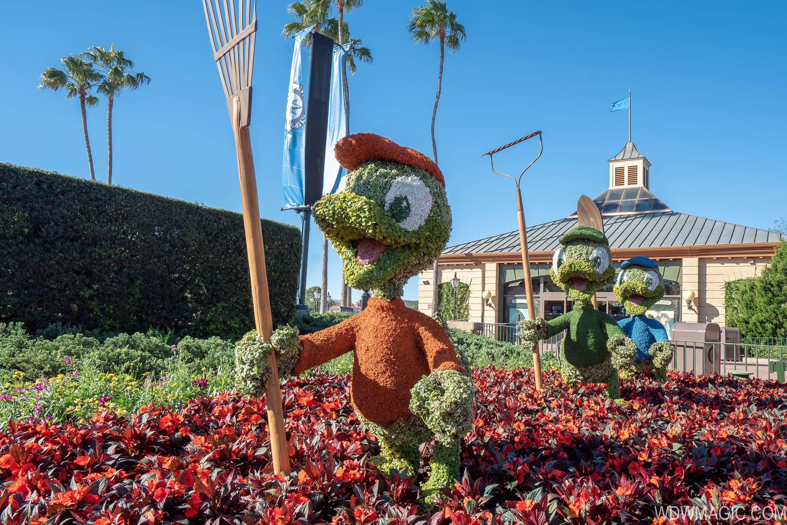 2019 Epcot International Flower and Garden Festival topiary tour