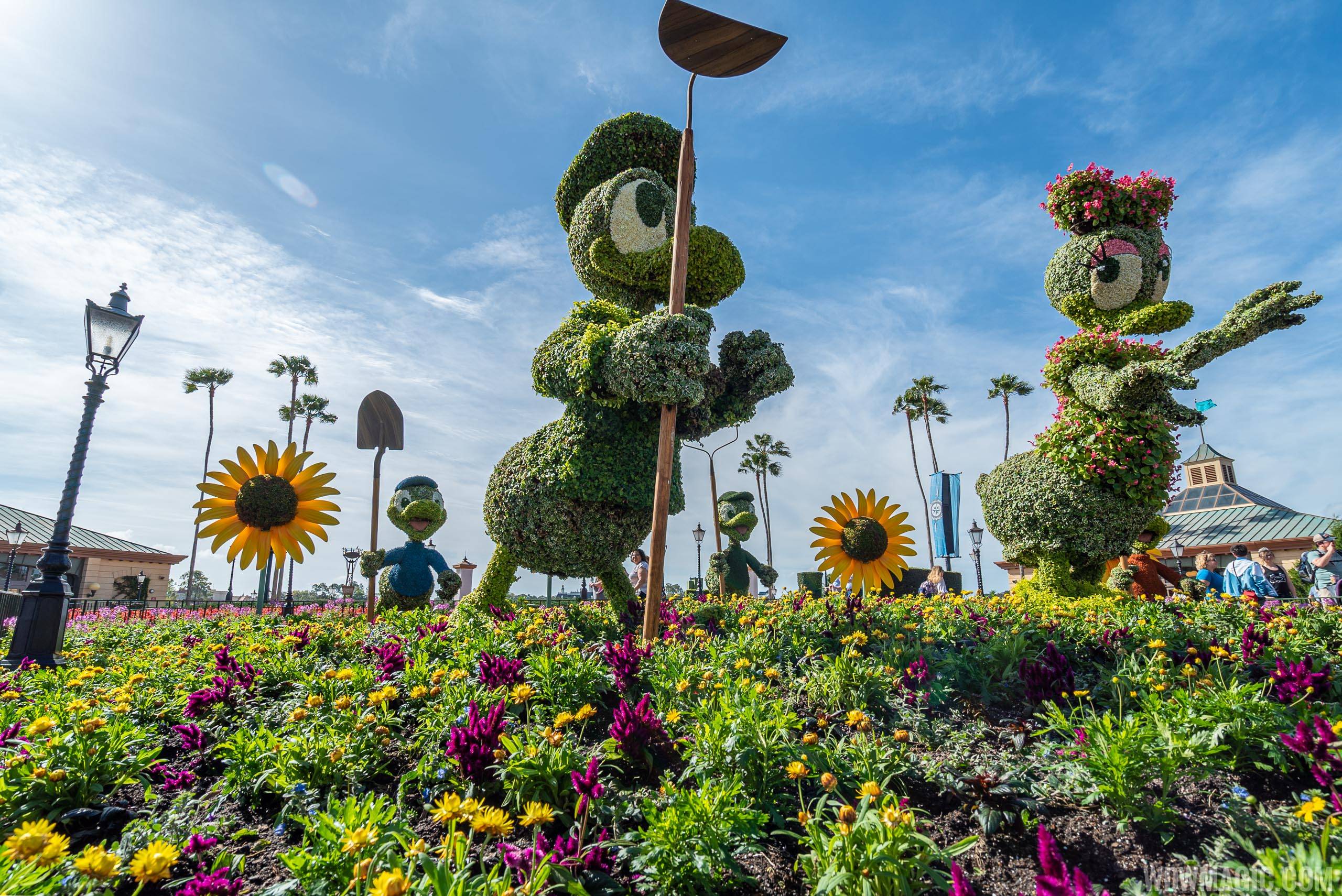 Taste of EPCOT International Flower and Garden Festival blooms