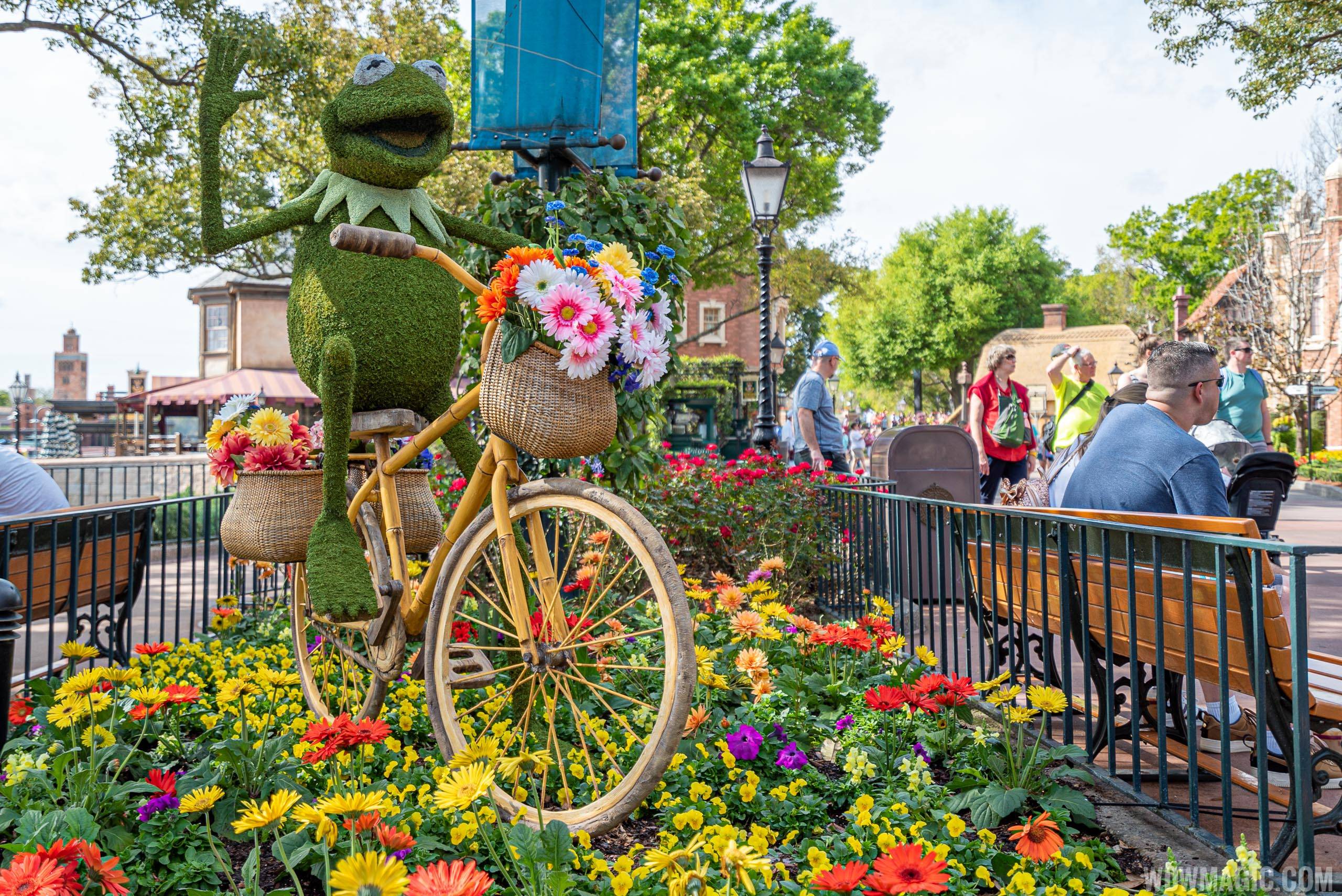 2020 Epcot International Flower and Garden Festival topiary tour