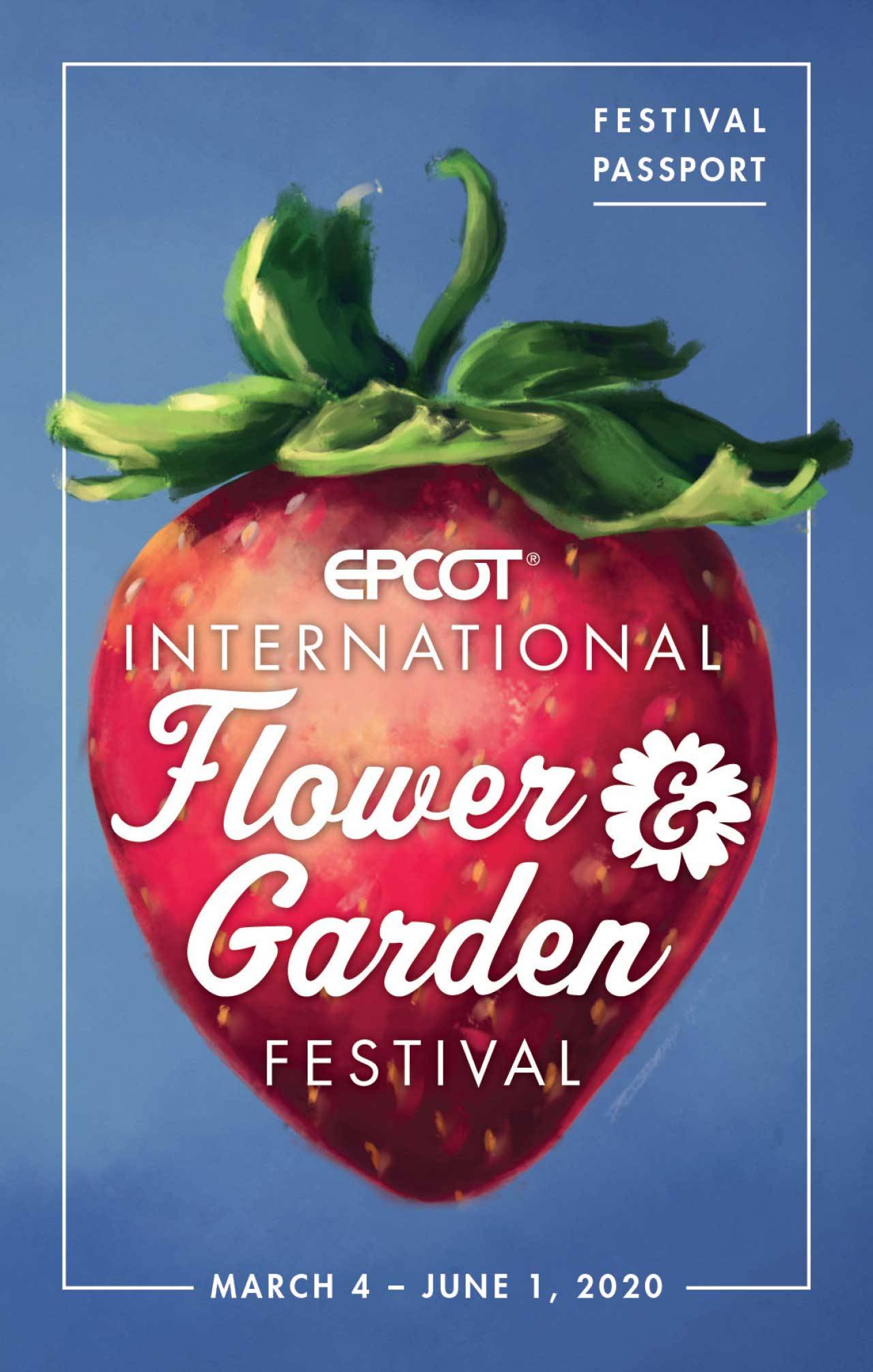 2020 Epcot International Flower and Garden Festival passport