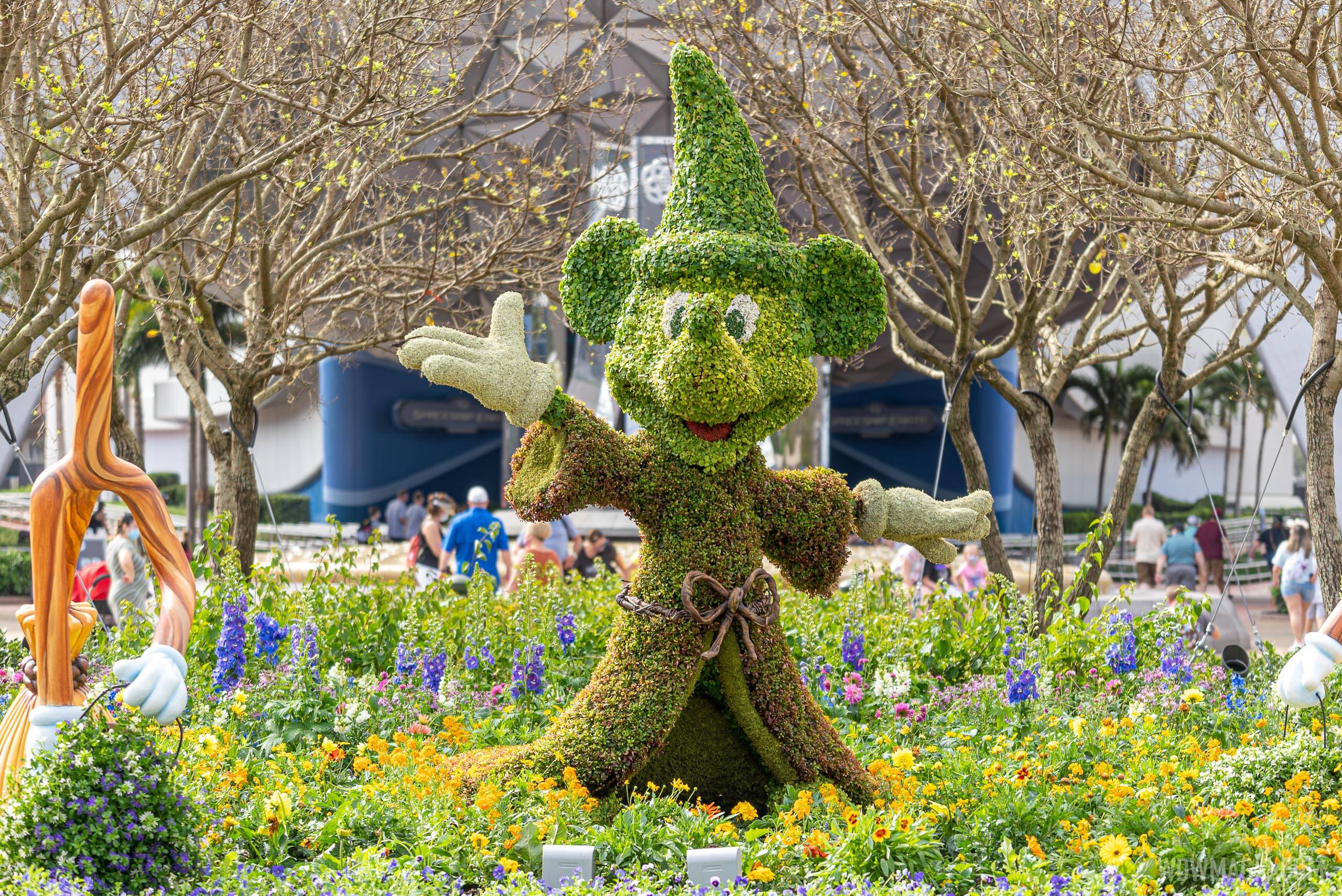 A new topiary will be on display at the park's main entrance