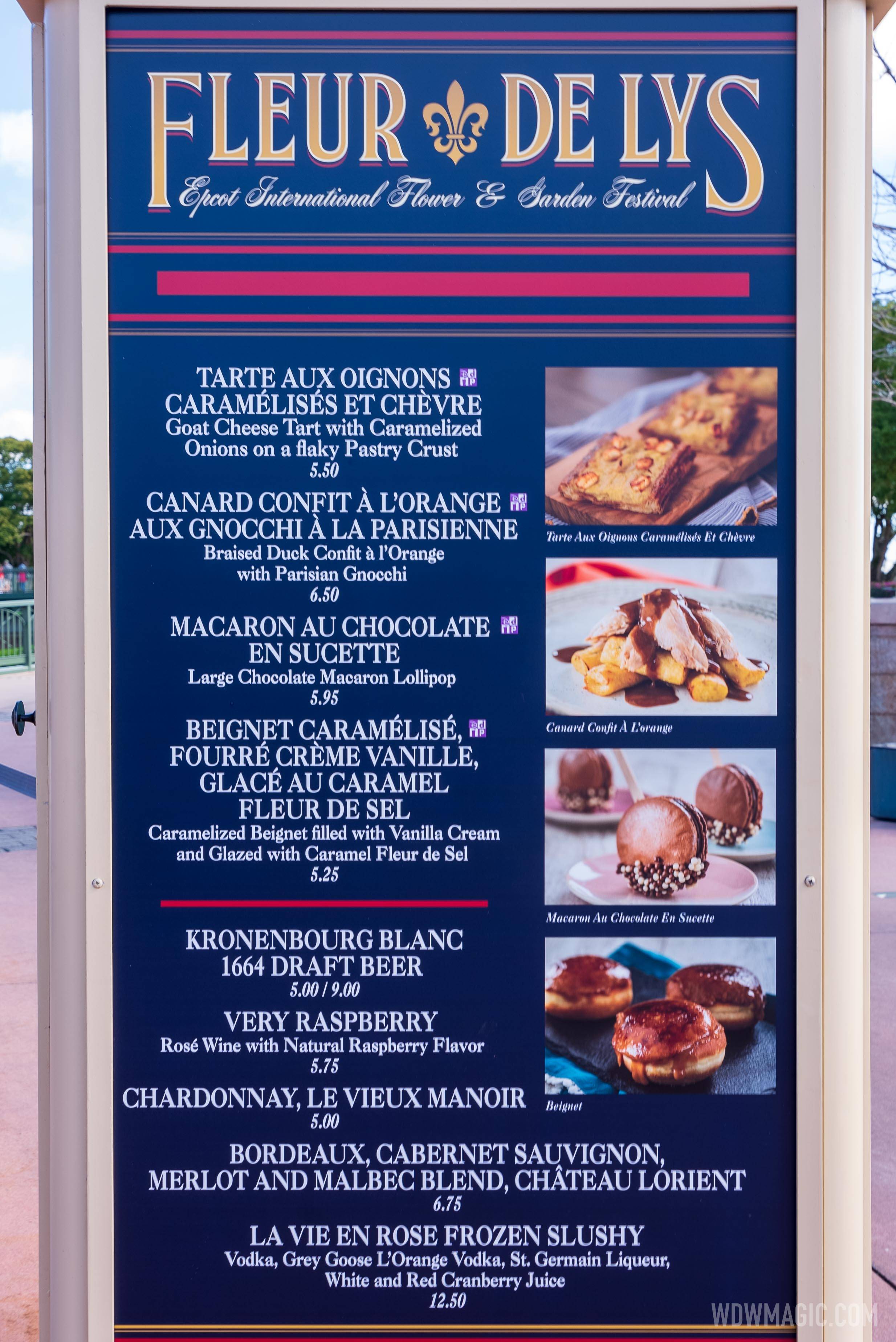 Photos Epcot Flower And Garden Festival Outdoor Kitchen Kiosks Complete With Menu Pricing
