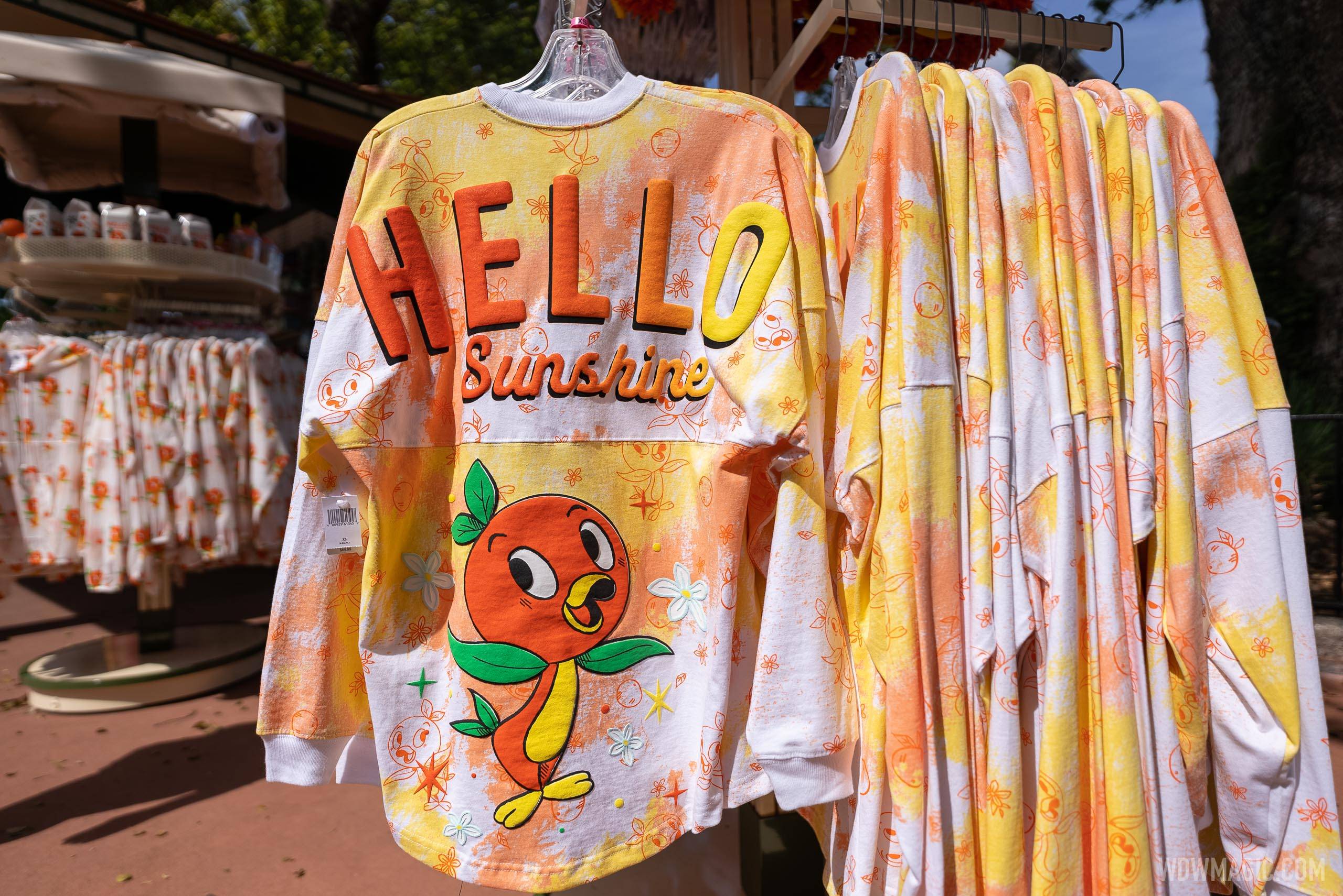 2021 Taste of EPCOT Flower and Garden Festival 'Hello Sunshine' Orange Bird merchandise