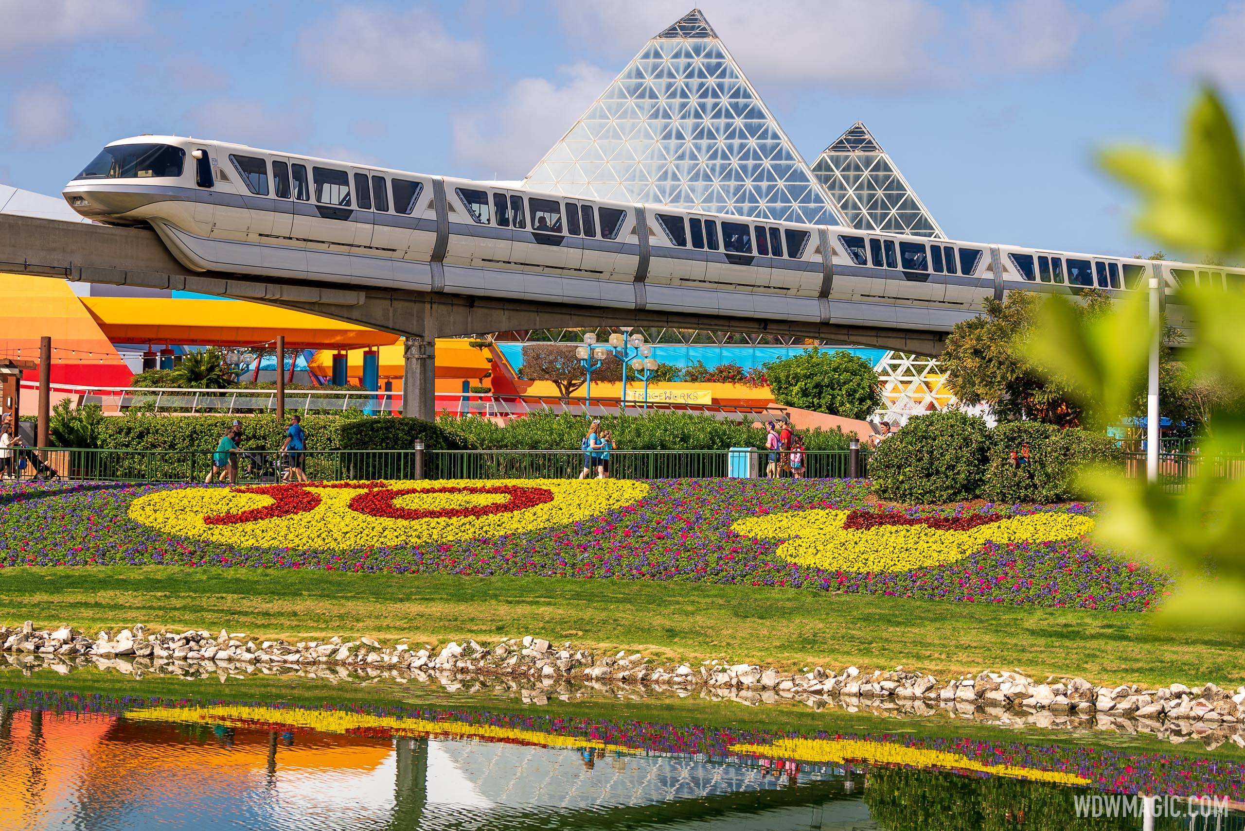 Flower Beds at the 2022 EPCOT International Flower and Garden Festival