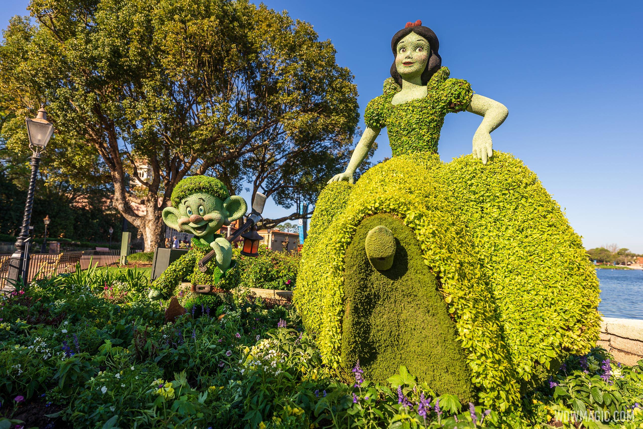 2022 EPCOT International Flower and Garden Festival blooms at Walt