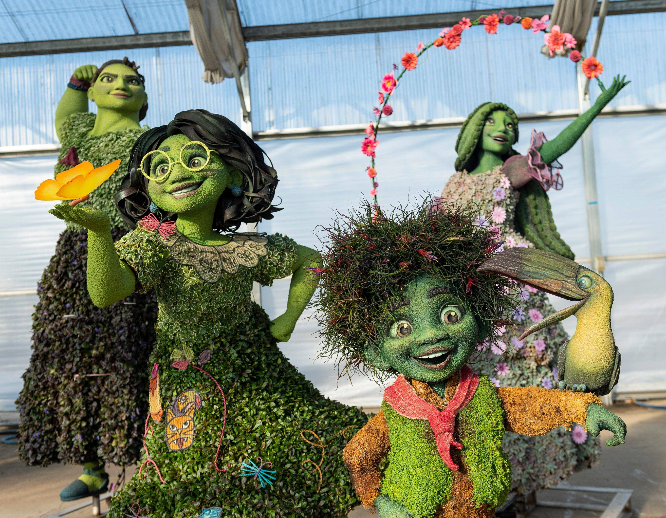Backstage look at new EPCOT Flower and Garden Festival topiaries