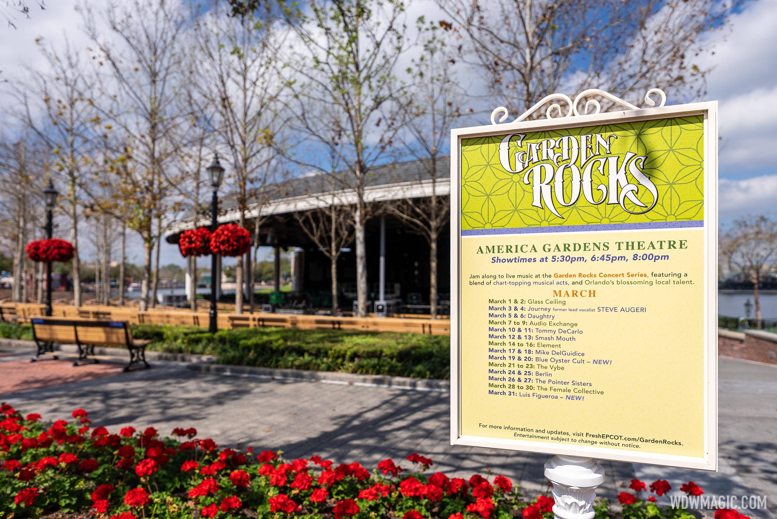 Local Orlando talent added to the line-up for the 2023 EPCOT Garden Rocks Concert Series
