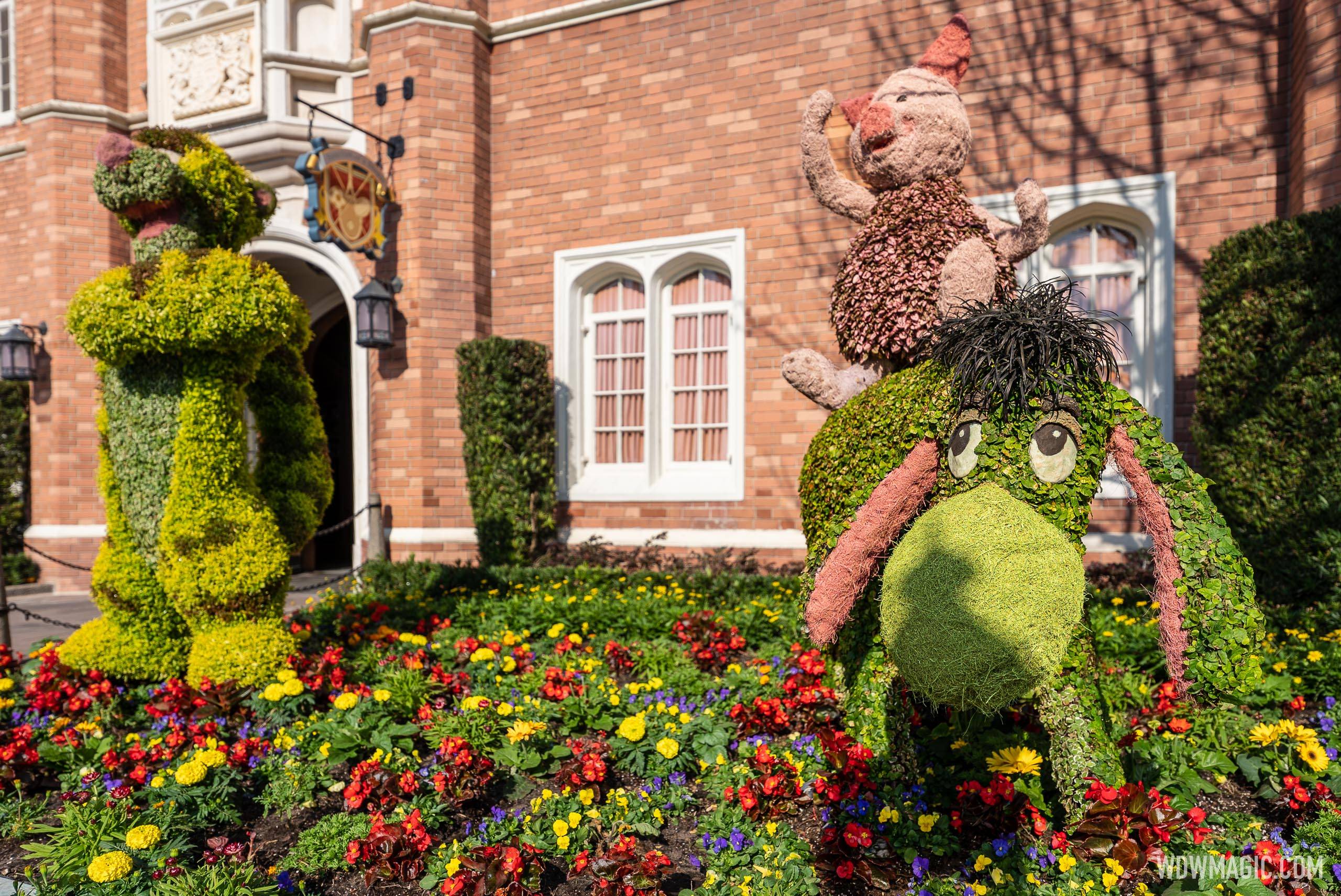 First topiaries arrive for the 2023 EPCOT International Flower and Garden Festival