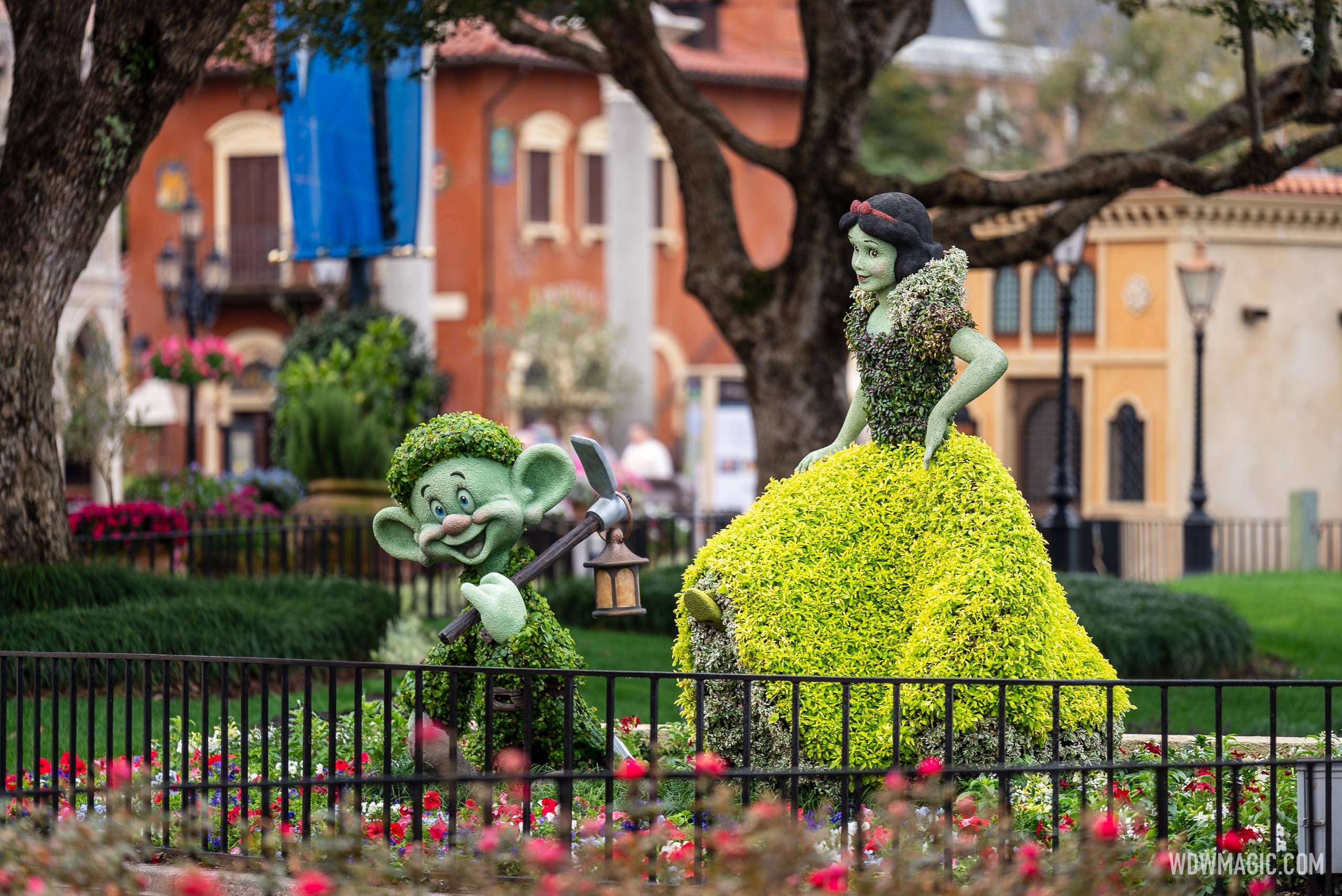 First topiaries arrive for the 2024 EPCOT International Flower and Garden Festival at Walt Disney World